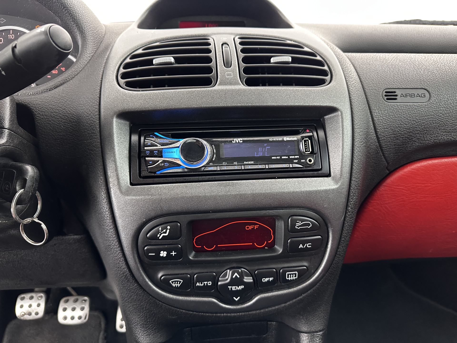 Peugeot 206 CC 1.6-16V *TWO-TONE-FULL-LEATHER | ECC | SPORT-SEATS |  RADIO-CD | 16"ALU*