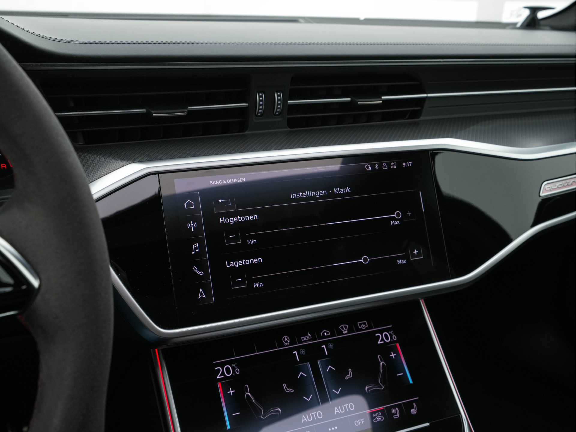 Audi RS6 Avant TFSI Quattro ! FULL-OPTIONS ! (INCL-BTW) Aut. *CERAMIC-BREAKS | VALCONA-LUXURY-LEATHER | HEAD-UP | LASER-LIGHT | BANG&OLUFSEN-ADVANCED | SOFT-CLOSE | ADAPTIVE-CRUISE | BLINDSPOT | TOP-VIEW | MEMORY-PACK | DAB+ | ...