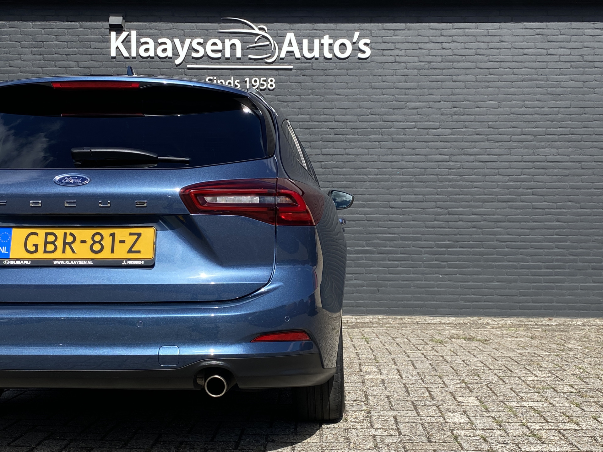 Ford Focus Wagon 1.0 EcoBoost Hybrid 155 pk Titanium AUT. | 1e eigenaar | dealer onderh. | navigatie | cruise control | BTW auto