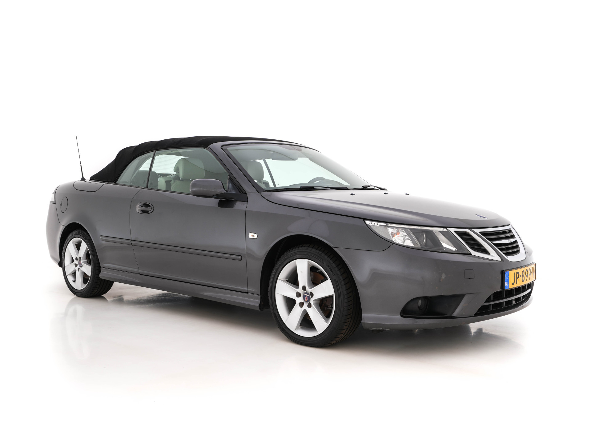 Saab 9-3 Cabrio 1.9 TiD Vector *NAVI-FULLMAP | NAPPA-LEATHER | ECC | PDC | CRUISE | HEATED-COMFORTSEATS | TOWBAR | 17''ALU*