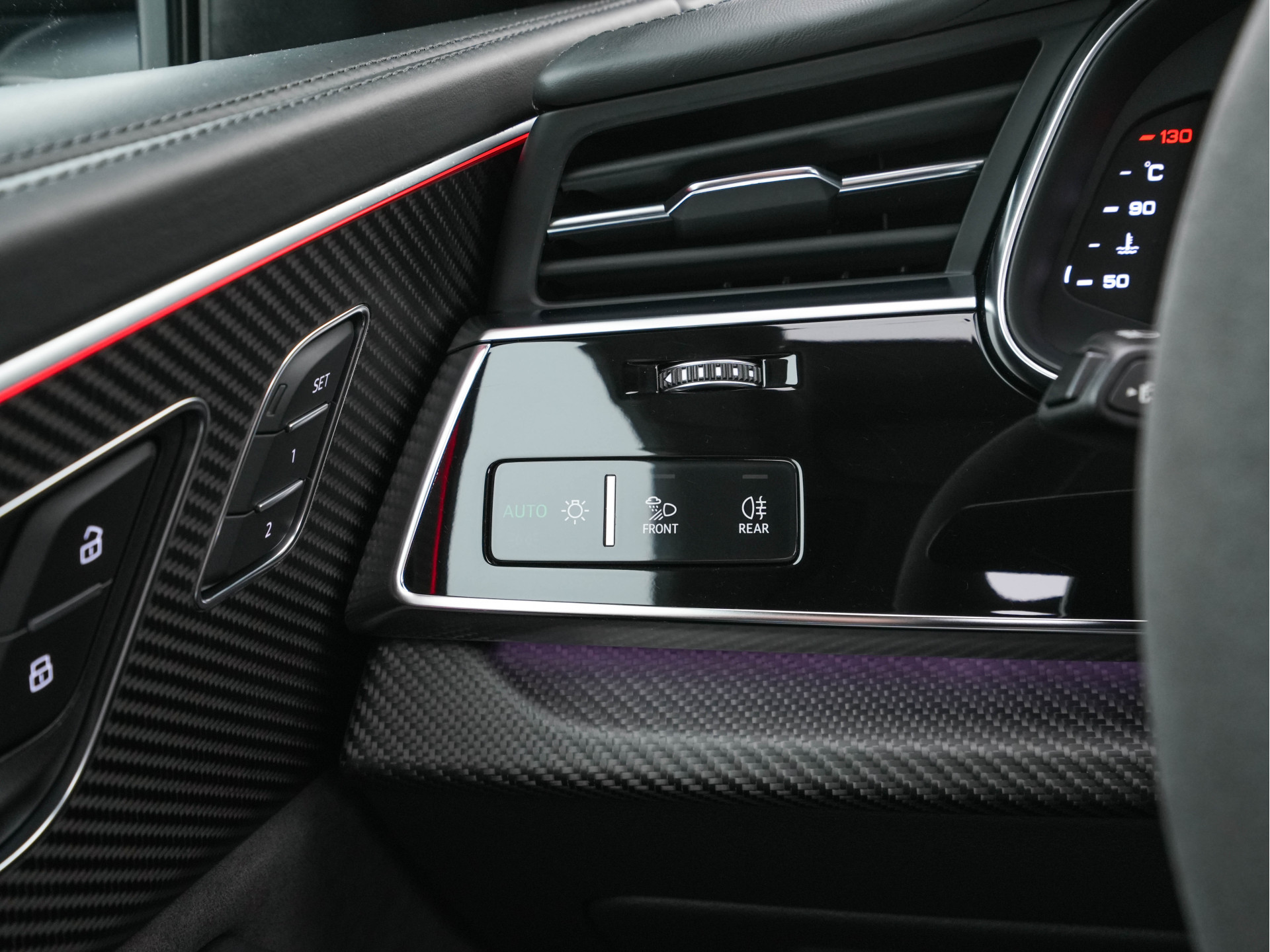 Audi RS Q8 4.0 TFSI Quattro * PANO | MILLTEK-EXHAUST | CERAMIC-BRAKES | CARBON-PACK | LEATHER | MEMORY-PACK | 4-WHEEL-STEERING | AIRSUSPENSION | BANG&OLUFSEN | ADAPTIVE-CRUISE | BLINDSPOT | TOPVIEW | SOFTCLOSE |  ....