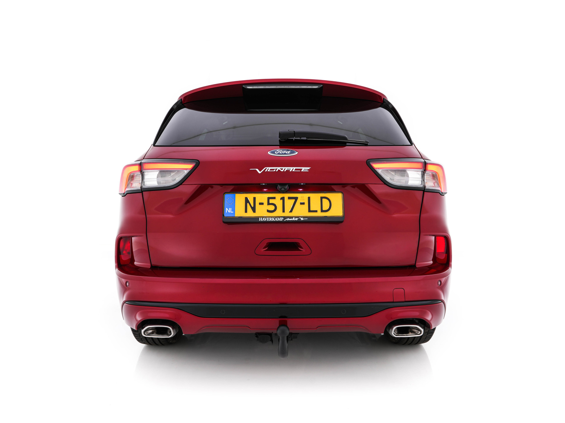 Ford Kuga 2.5 PHEV Vignale (Plug-In) (INCL-BTW) Aut. *LEATHER | DIGI-COCKPIT | FULL-LED | KEYLESS | DAB | CARPLAY | NAVI-FULLMAP | MEMORY-PACK | HEATED-COMFORTSEATS | PRIVACY-GLASS | TOWBAR | 18''ALU*