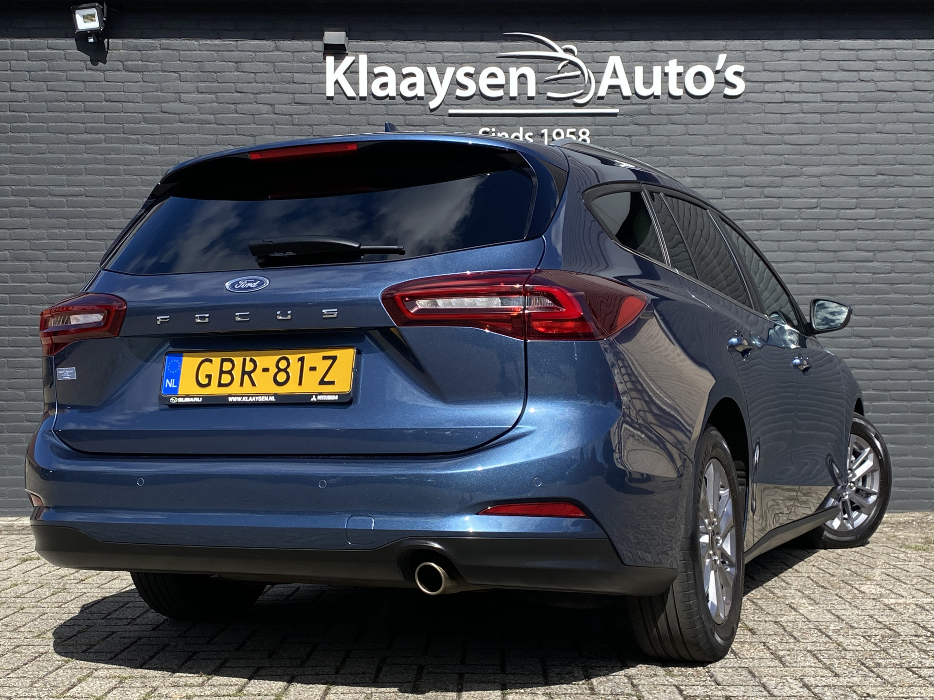 Ford Focus Wagon 1.0 EcoBoost Hybrid 155 pk Titanium AUT. | 1e eigenaar | dealer onderh. | navigatie | cruise control | BTW auto