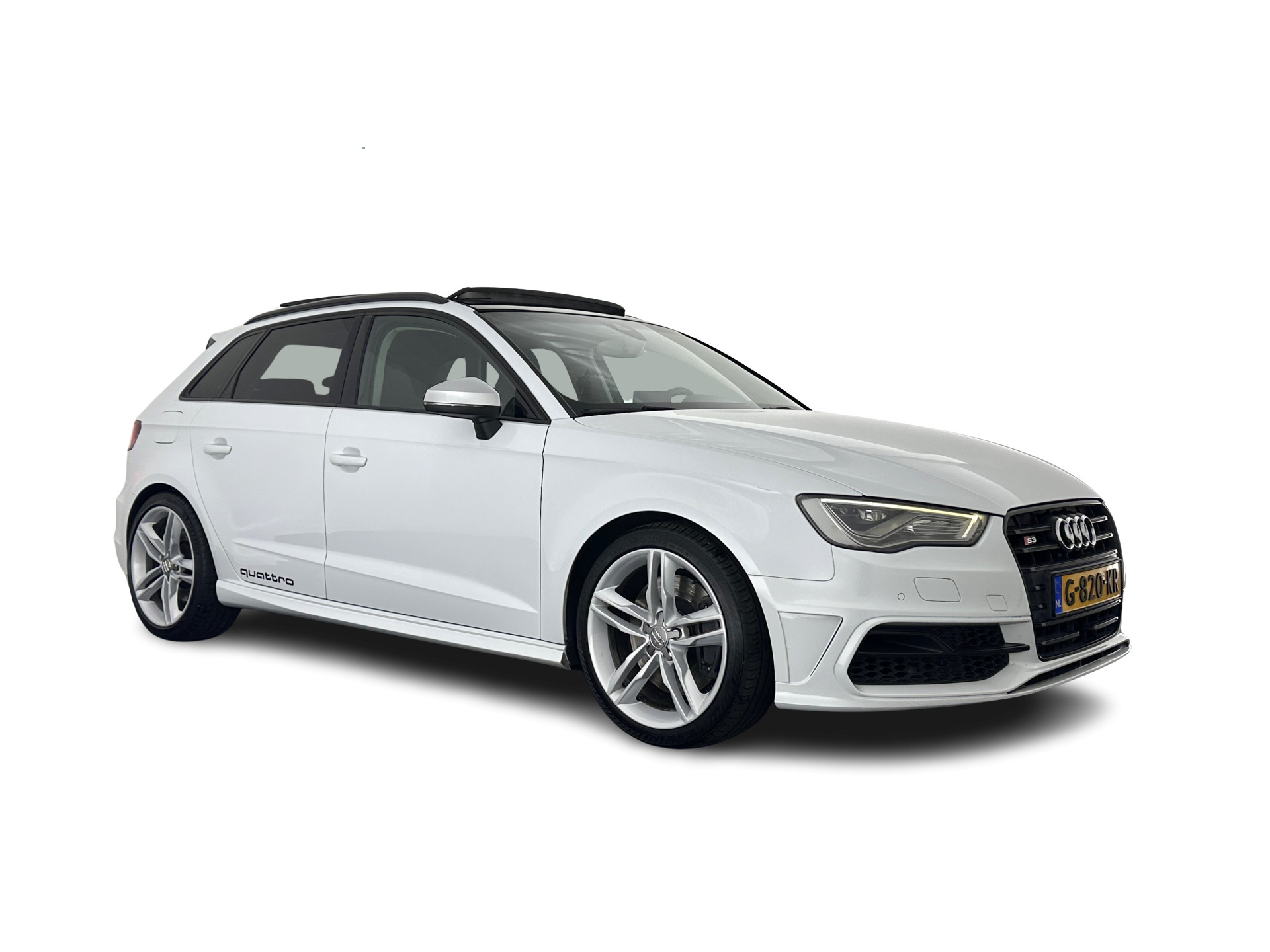 Audi S3 Sportback 2.0 TFSI Quattro Pro Line Plus Aut. *PANO | LEATHER | HEATED-SPORTSEATS | ADAPTIVE-CRUISE | FULL-LED | KEYLESS | CAMERA | NAVI-FULLMAP | PRIVACYGLASS | SHIFTPADDLES | ECC | PDC | 18''ALU*