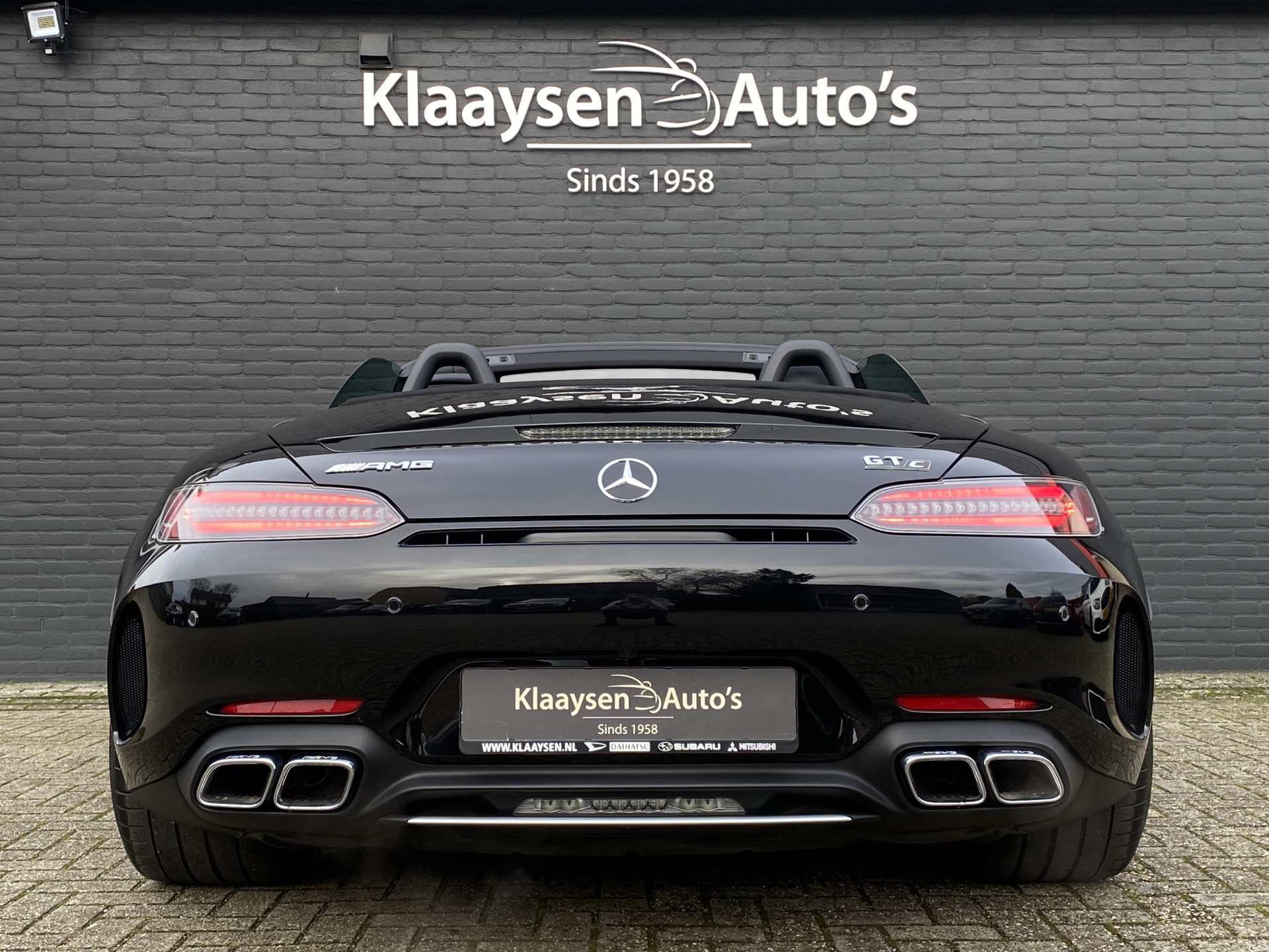Mercedes-Benz AMG GT C Roadster 4.0 Premium V8 577 pk AUT. | dealer onderhouden | achteras besturing | memory stoel | adaptieve cruise | 360 camera