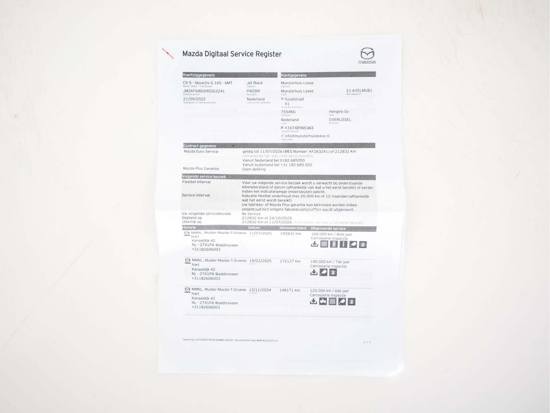 Mazda CX-5 2.0 SkyActiv-G 165 Homura-Pack (INCL-BTW) *LEATHER-MICROFIBRE | BOSE-SOUNDSYSTEM | FULL-LED | ADAPTIVE-CRUISE | MEMORY-PACK |  HEAD-UP | KEYLESS | TOP-VIEW | BLINDSPOT | HEATED-COMFORTSEATS | NAVI-FULLMAP | ....