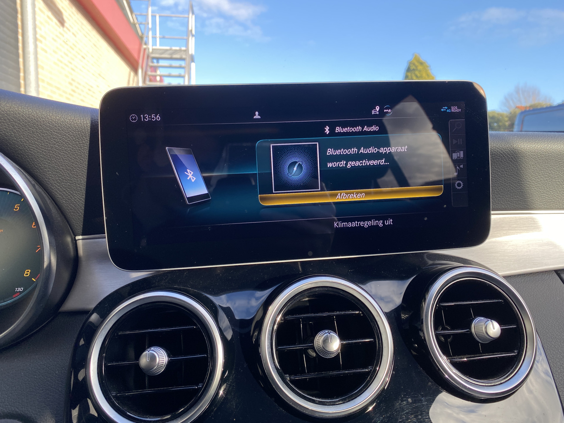 Mercedes-Benz C-klasse 180 Business Solution AMG AUT. | dealer onderhouden | panoramadak | night pakket | navigatie | NL auto
