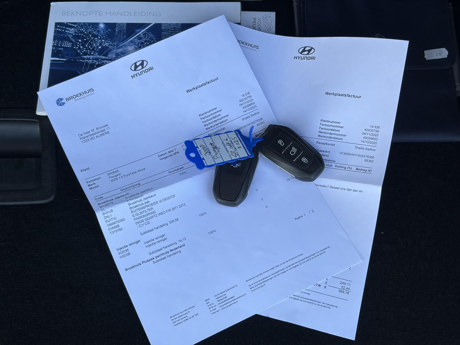 Peugeot 3008 1.2 PureTech Allure Distributieriem vv in 2025 l Pano l 360° Camera l Carplay l Dealer Onderhouden l Navi l Halfleder l Pdc l Keyless l 131pk l 6 Bak l Apk tot 12-2026