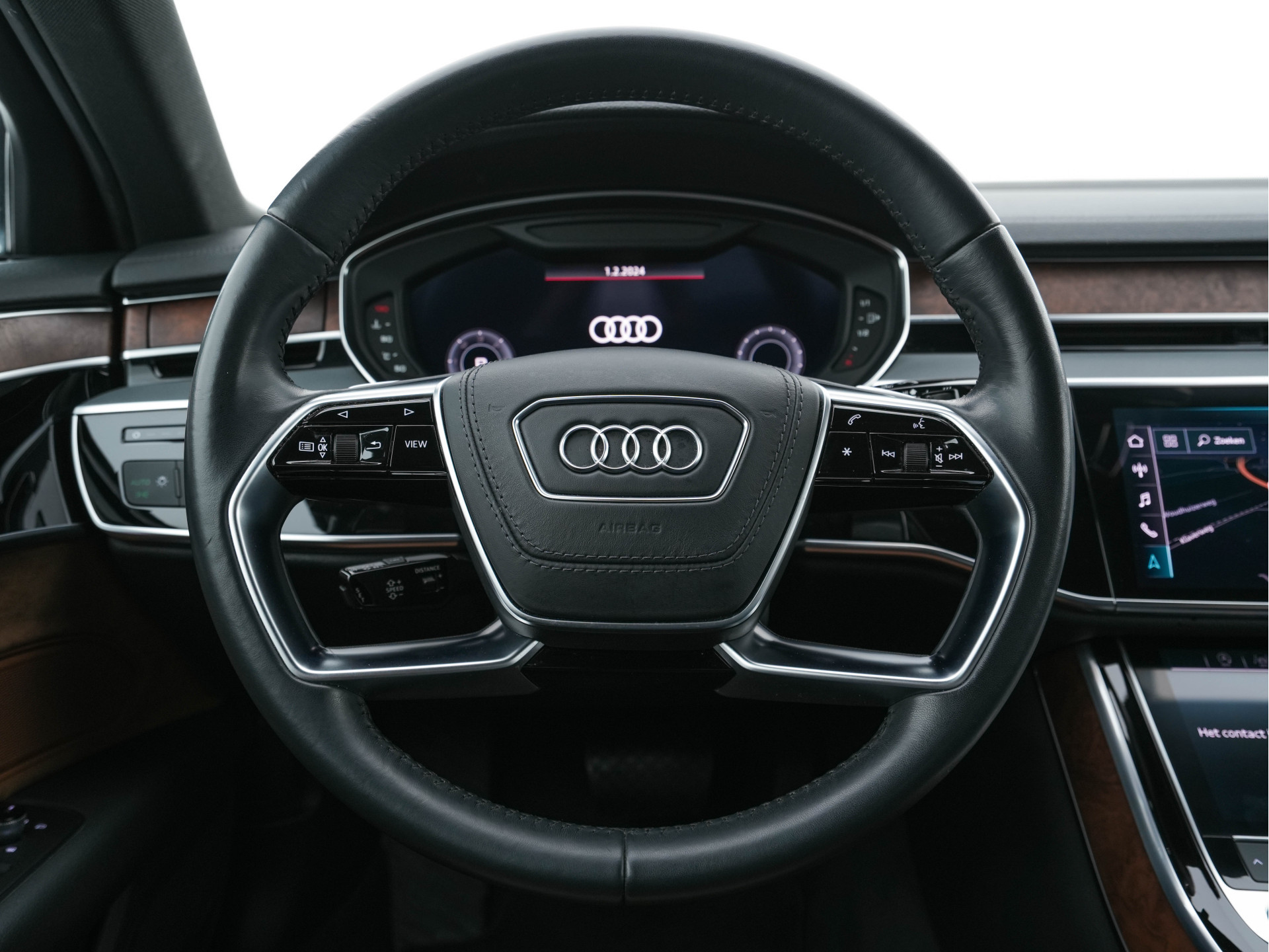 Audi A8 50 TDI Quattro Aut. * MATRIX-LED | UNICUM-LEATHER | DIGI-COCKPIT | BANG&OLUFSEN-SURROUND | SOFT-CLOSE | KEYLESS | MEMORY-SEATS | ADAPTIVE-CRUISE | DAB | CAMERA | ECC | PDC | AIR-SUSPENSION | AMBIENT-LIGHT