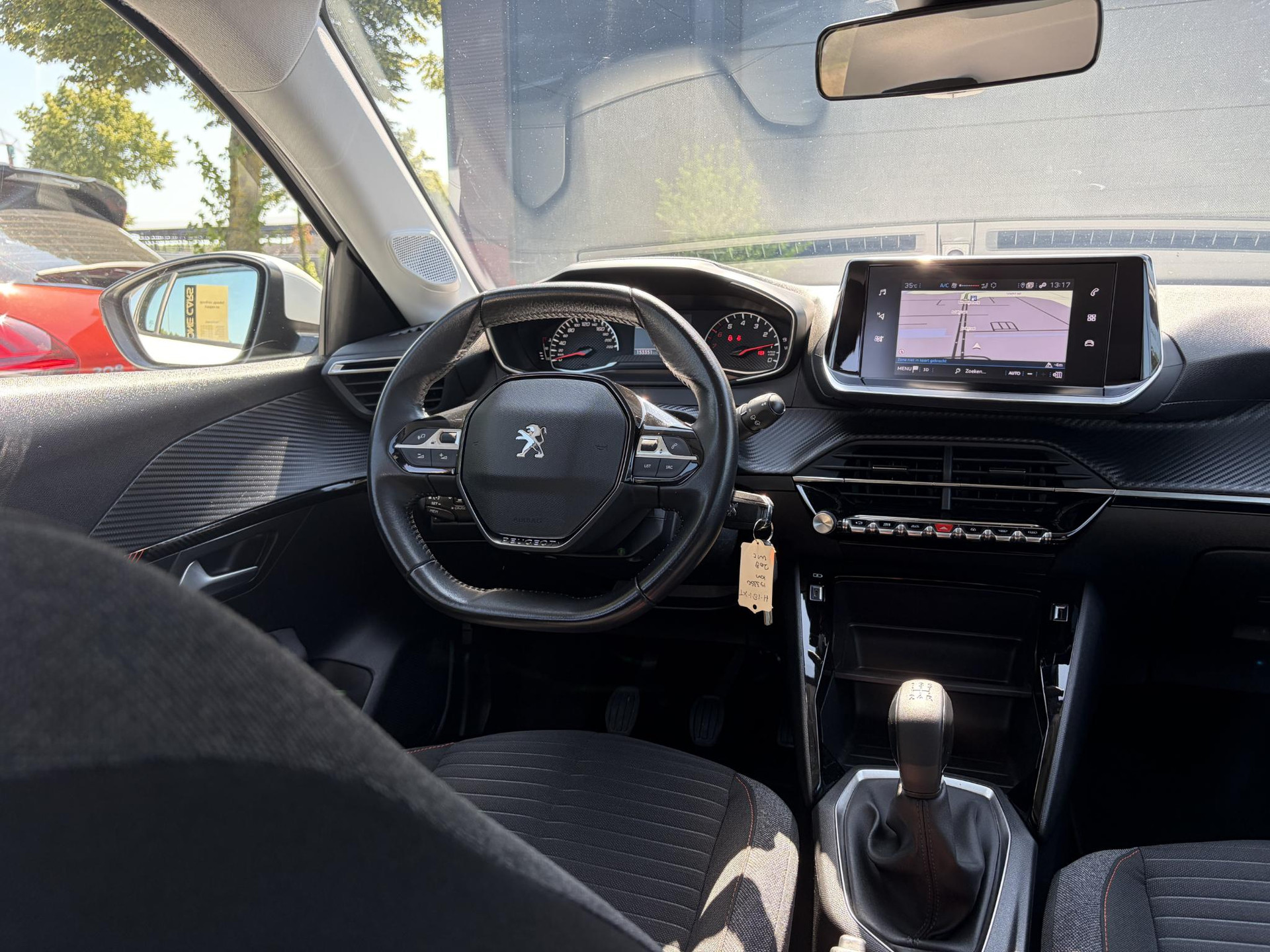 Peugeot 208 1.2 PureTech Blue Lease Active 2e Eigenaar,D-riem vv in 11-2025,Camera,Navi,Carplay,75pk,Clima,Cruise,Rijstrooksensor,Pdc,Lm velgen,N.A.P,Apk tot 11-2027