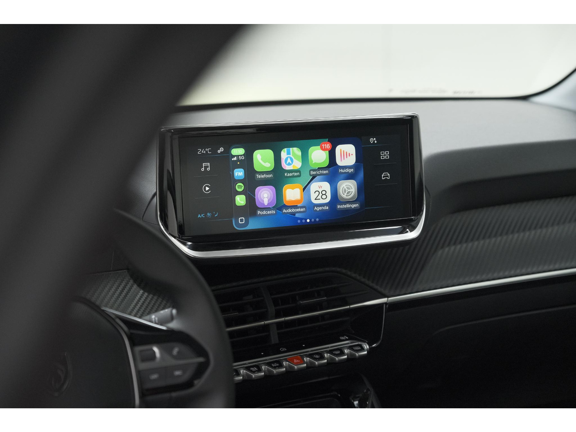 Peugeot 208 1.2 Hybrid 110 e-DCS6 Style | Direct Leverbaar | Apple Carplay | Parkeersensoren