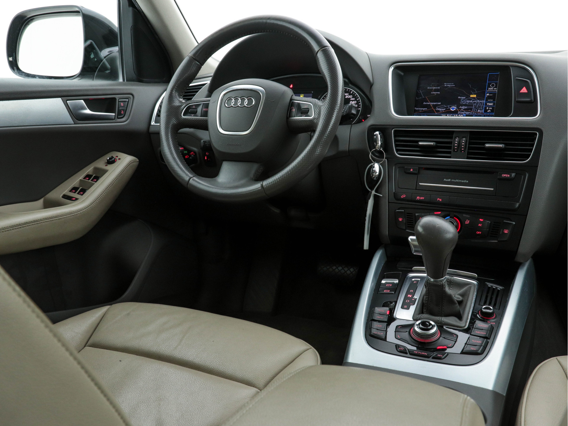 Audi Q5 2.0 TFSI Quattro Pro Line Aut. *NAVI-FULLMAP | LUXURY-LEATHER | AUDI-SOUNDSYSTEM | ECC | SHIFT-PADDLES | COMFORT-SEATS | AUDI-PARKING-SYSTEM-PLUS | CRUISE | 18"ALU*