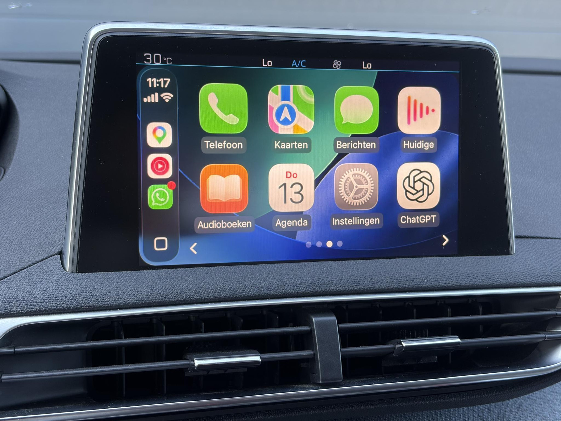 Peugeot 3008 1.2 PureTech Allure 2e Eigenaar l D-riem vv in 2023 l 360° Camera l Carplay l Dealer Onderhouden l Keyless l Stoelverwarming l Dodehoek l 6 Bak l Pdc V+A l 131pk l Bj 12-2017 l 19'' Lmv l Apk tot 12-2026