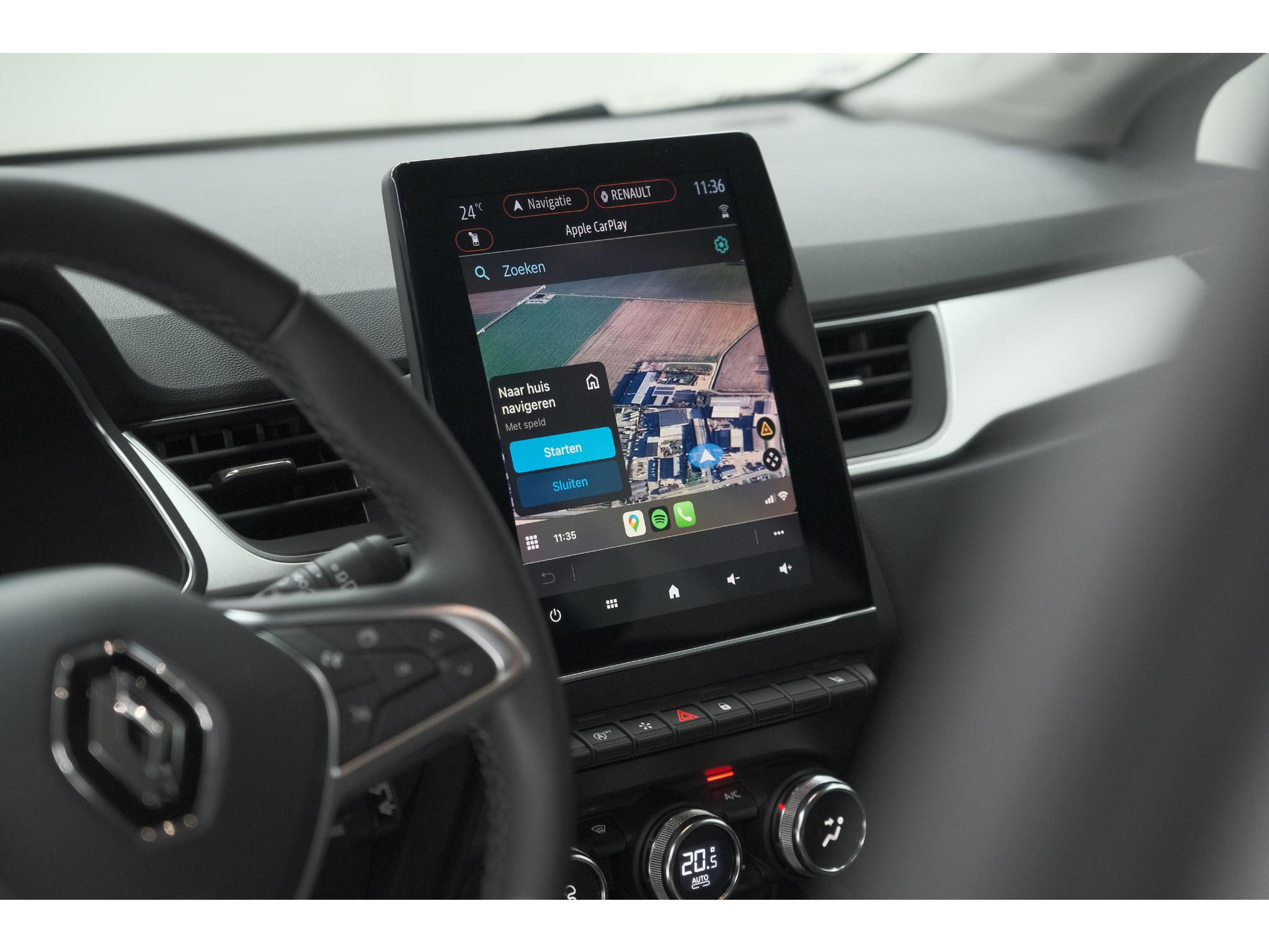 Renault Captur Mild Hybrid 140 EDC Techno | Camera | 9.3 Inch Scherm | Apple Carplay | Parkeersensoren | Allseason Banden | Stoelverwarming