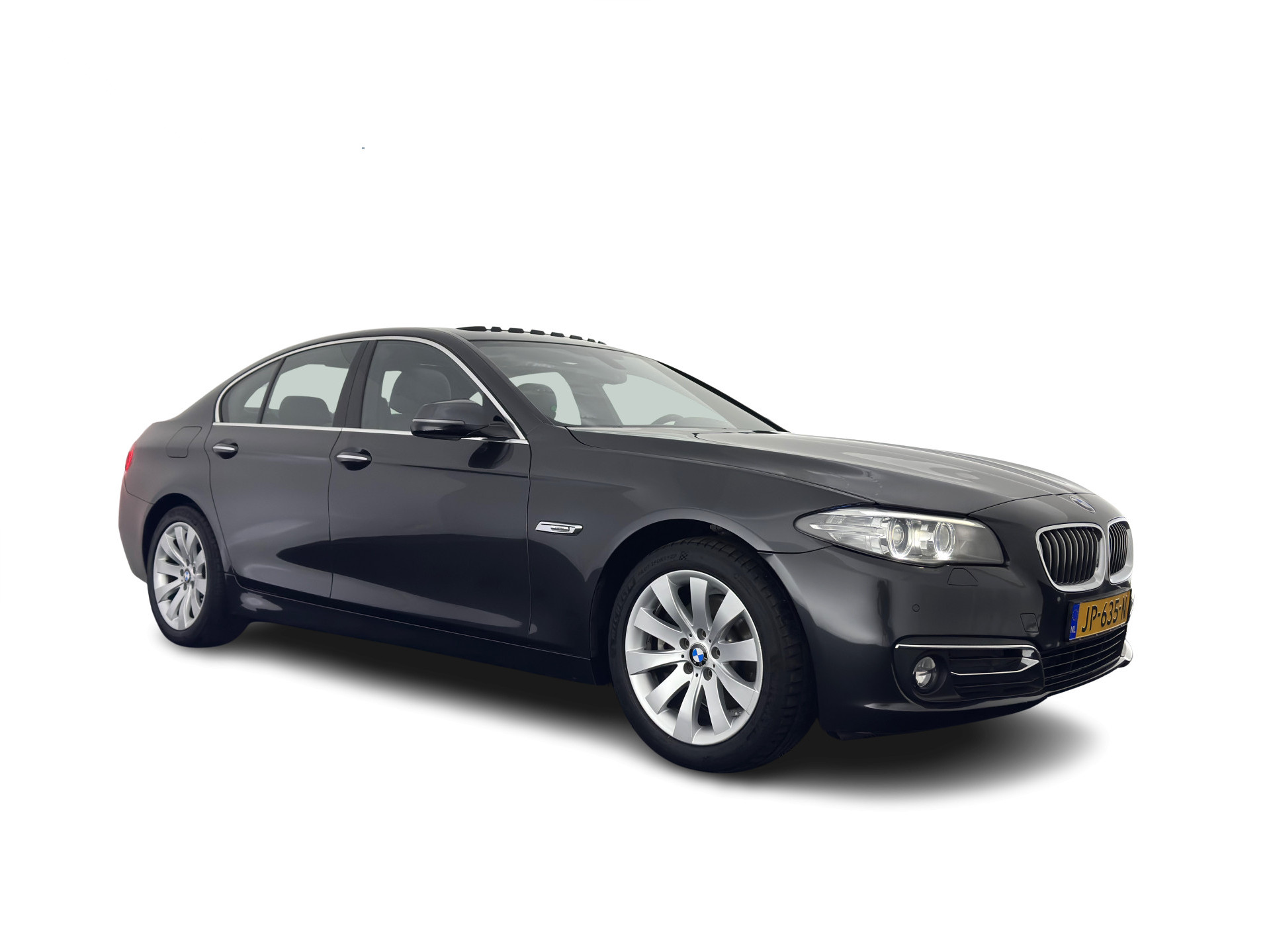 BMW 5-serie 518d Luxury-Line High Executive Aut. *PANO | LUXURY-LEATHER | BI-XENON | NAVI-FULLMAP | HEATED-COMFORTSEATS | HIFI-SOUND | CAMERA | ECC | PDC | CRUISE | 18''ALU*