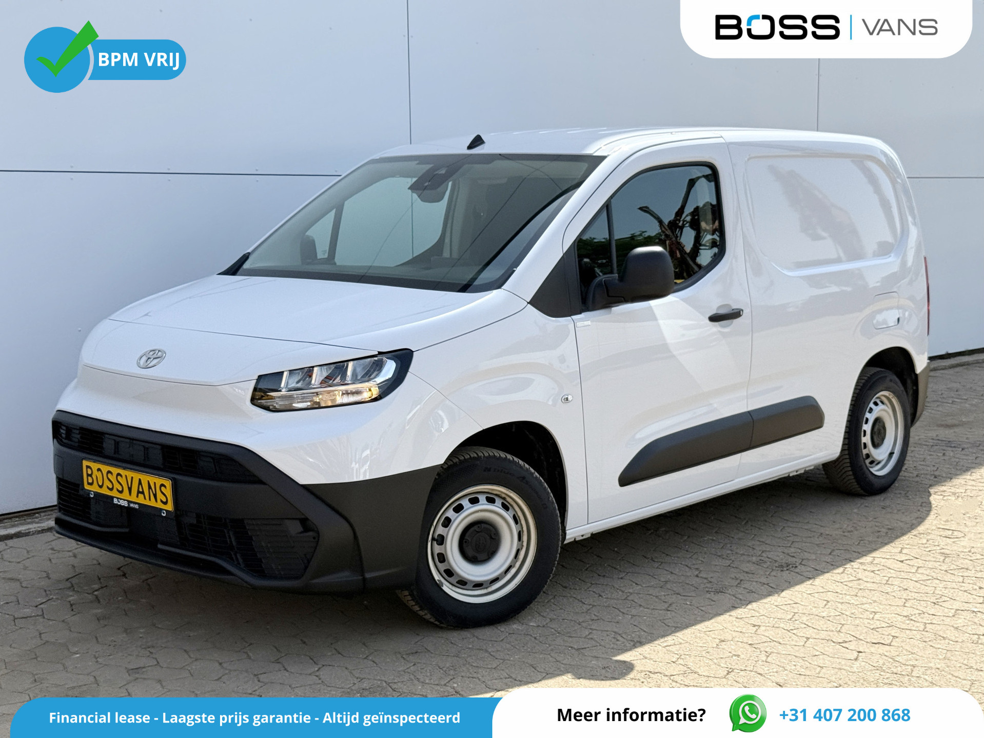 Toyota Proace City 1.5 D 100PK Nieuw Model! L1 Climate Control Cruise Control Lane Assist Stoelverwarming Parkeersensoren