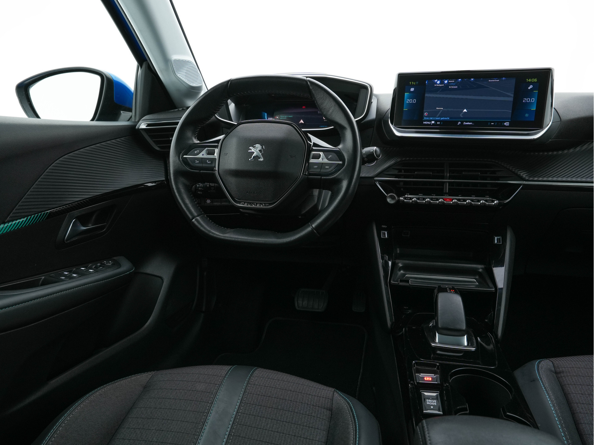 Peugeot e-208 EV Allure 50 kWh {SOH-91%} Aut *HEATPUMP | FULL-LED | DIGI-COCKPIT | BLINDSPOT | CAMERA | NAVI-FULLMAP | LANE-ASSIST | KEYLESS | DAB | CCS-FASTLOADER | TOPVIEW | AMBIENTLIGHT | PRIVACYGLASS | 17"ALU*