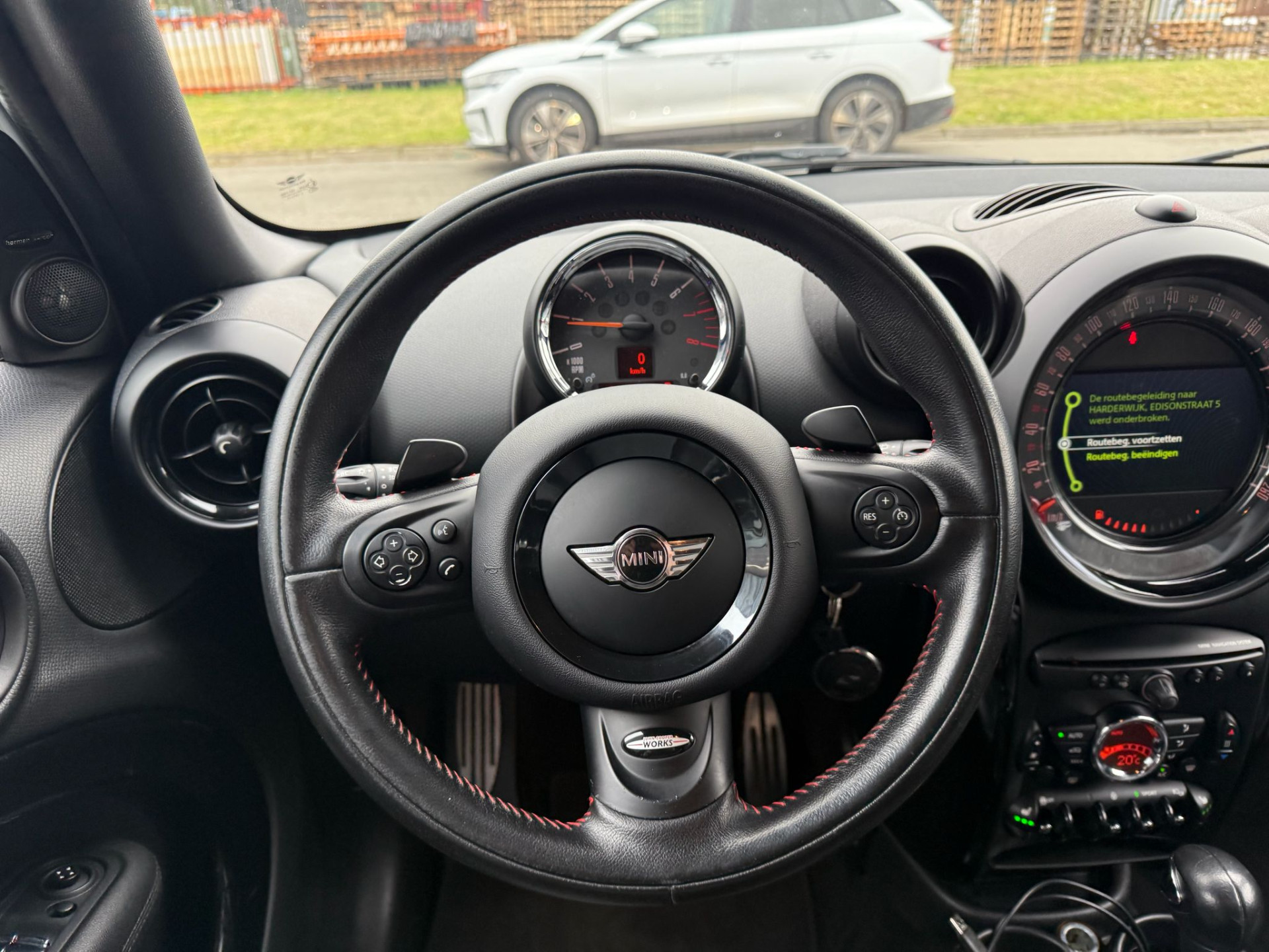 MINI Mini 1.6 John Cooper Works | 1E EIGENAAR | 3/6/12MND GARANTIE | AUTOMAAT | JOHN WORKS | XENON | CRUISE | NAVI |