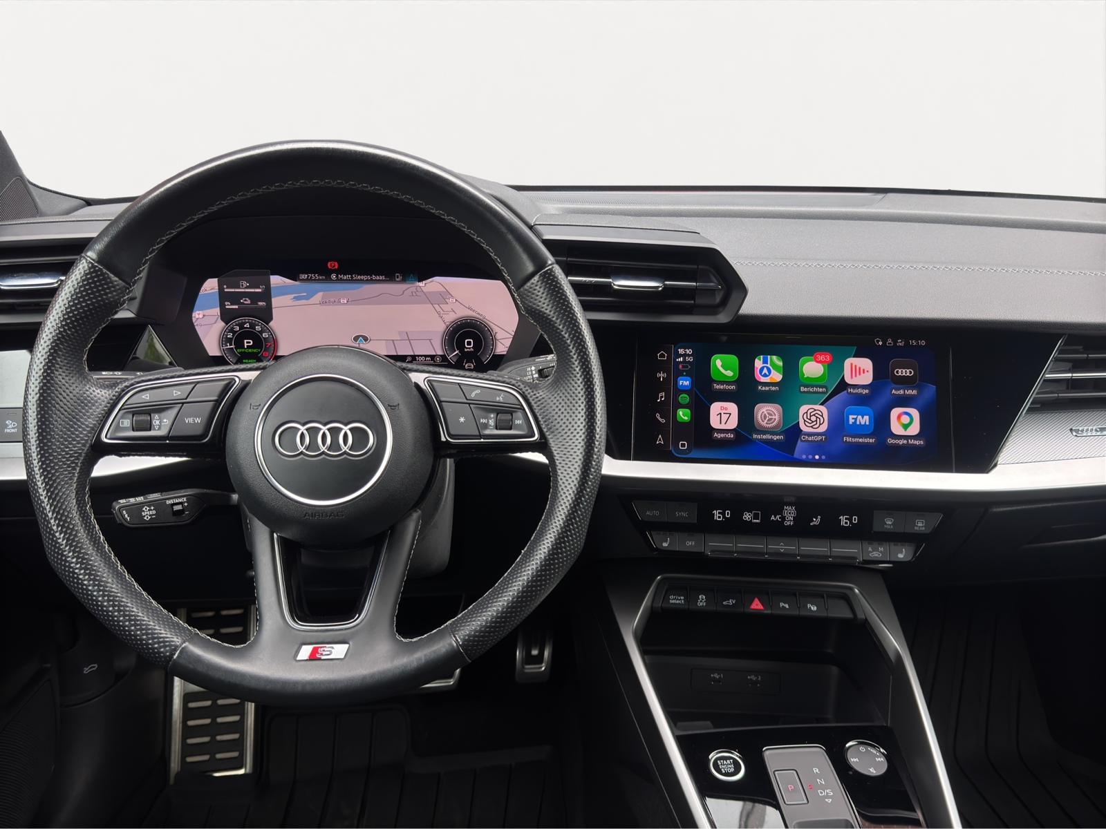 Audi A3 Sportback 40 TFSI e 204PK 2X S-Line Camera Keyless Black Pakket