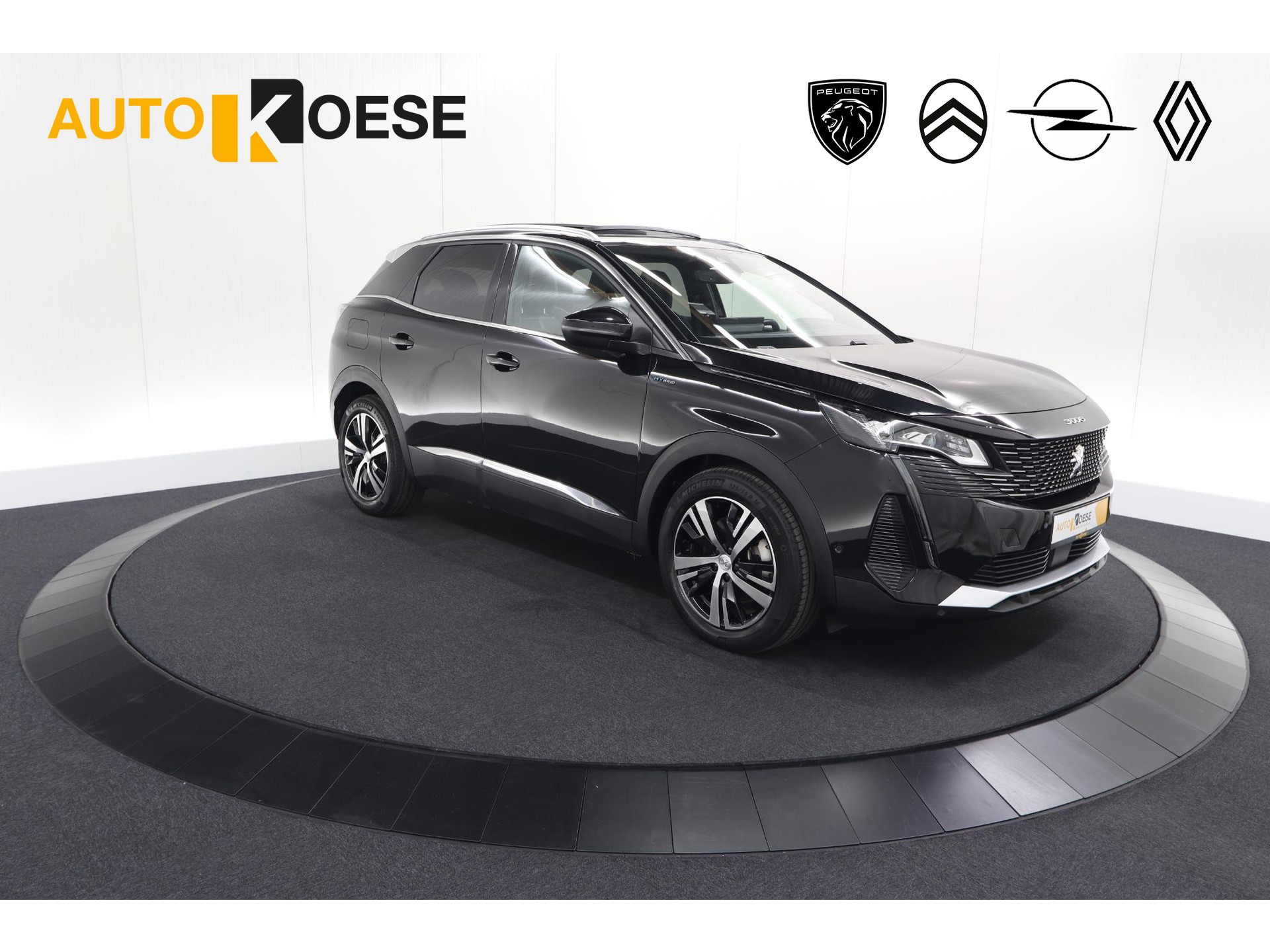 Peugeot 3008 1.6 HYbrid 225 GT | Panoramadak | Adaptieve Cruise Control | Dodehoekdetectie | Camera