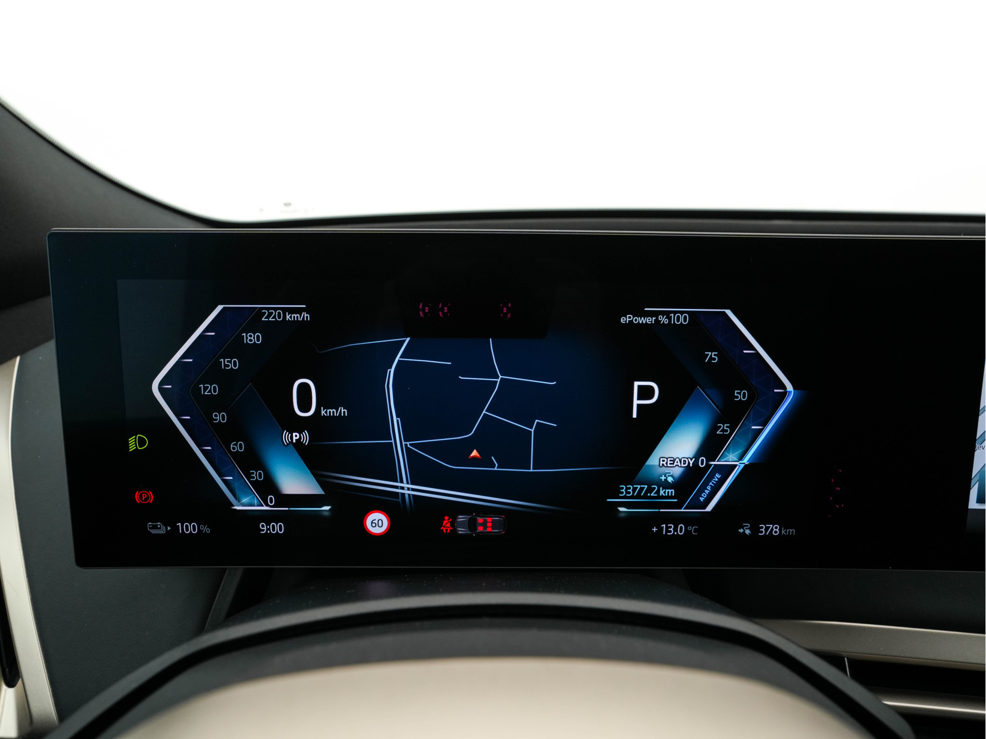 BMW iX xDrive40 High Executive 77 kWh ( 3-Fase ) {SOH-100%} (INCL-BTW) Aut. *PANO | HEAD-UP | HARMAN/KARDON-SURROUND | SOFT-CLOSE | DAB+ | DIGI-COCKPIT | HEATED-COMFORTSEATS | FULL-LED | CARPLAY | TOWBAR | AMBIENT-LIGHT | TOPVIEW | MEMORY-PACK |