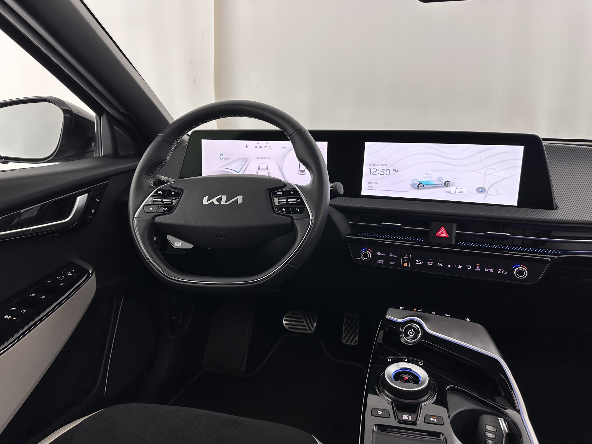 Kia EV6 GT-Line 77.4 kWh (3-Fase-11kW) {SOH-96%} (INCL-BTW) Aut. *HEATPUMP | PANO | HEAD-UP | LEATHER-ALCANTARA | ADAPTIVE-CRUISE | DIGI-COCKPIT | MERIDIAN-AUDIO | MEMORYPACK | FULL-LED | KEYLESS | TOPVIEW | DAB | BLINDSPOT | NAVI-FULLMAP |