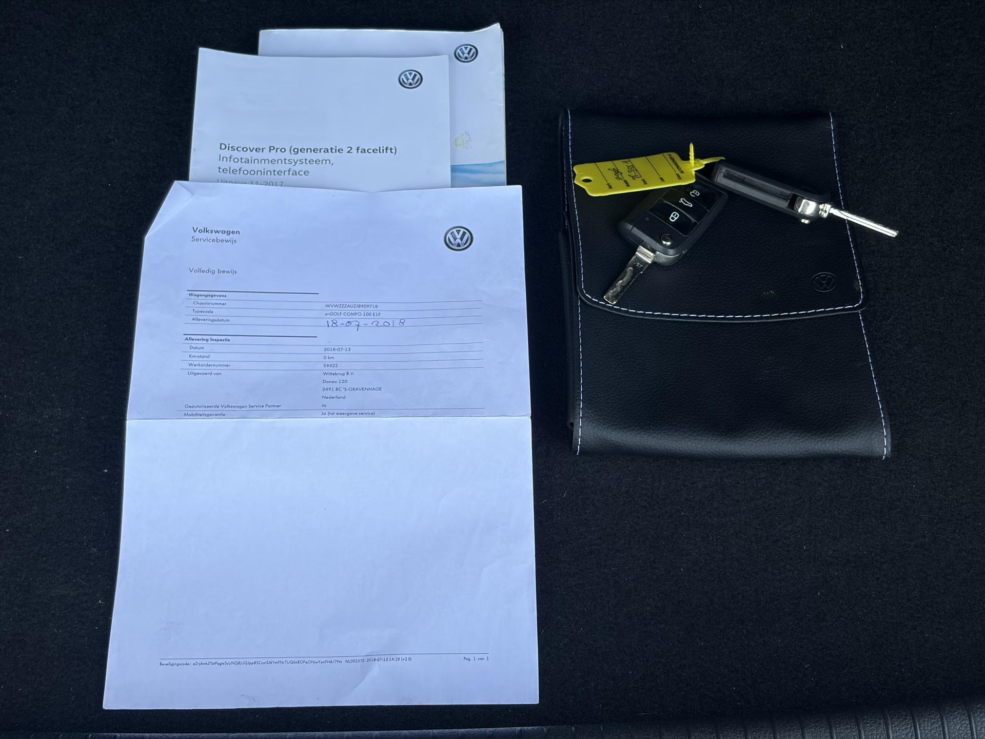 Volkswagen e-Golf ✓SOH 84,55%✓Carplay✓Navi✓LED✓Clima✓Cruise✓Pdc V+A✓Lm velgen✓N.A.P✓Apk tot 07-2027