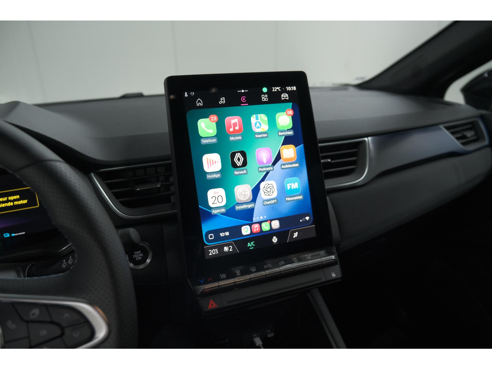 Renault Captur 1.8 E-Tech full hybrid 160 esprit Alpine | Rondom Camerazicht | Adaptieve Cruise Control | Navigatie