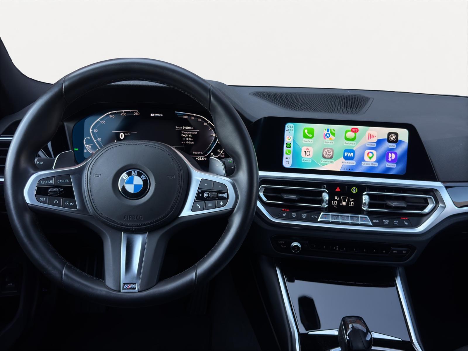 BMW 3-serie Touring 330E 292PK M-Sport Shadow Dode-Hoek Camera