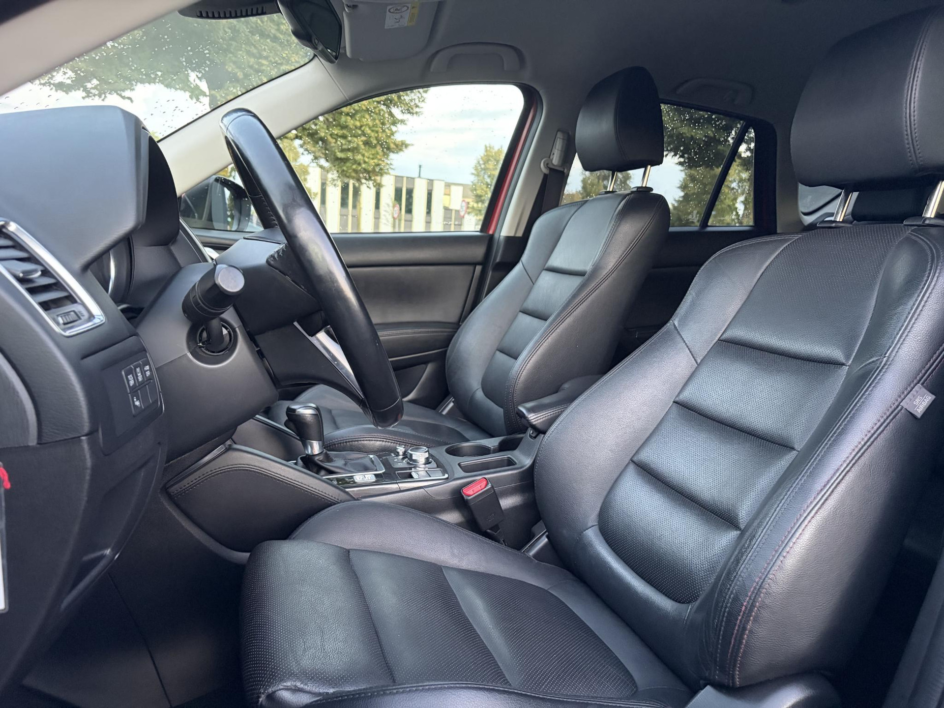 Mazda CX-5 2.0 SkyActiv-G 165 Skylease GT 2WD ✓Recent beurt gehad✓Automaat✓2e Eigenaar✓Camera✓Trekhaak✓Navi✓Leder✓Keyless✓Pdc V+A✓Winterset✓165pk✓Stoelverw✓Elekt Memory Stoelen✓Rijstrooksensor✓Dodehoeksensor✓N.A.P✓Bj 12-2015✓Apk tot 07-2027