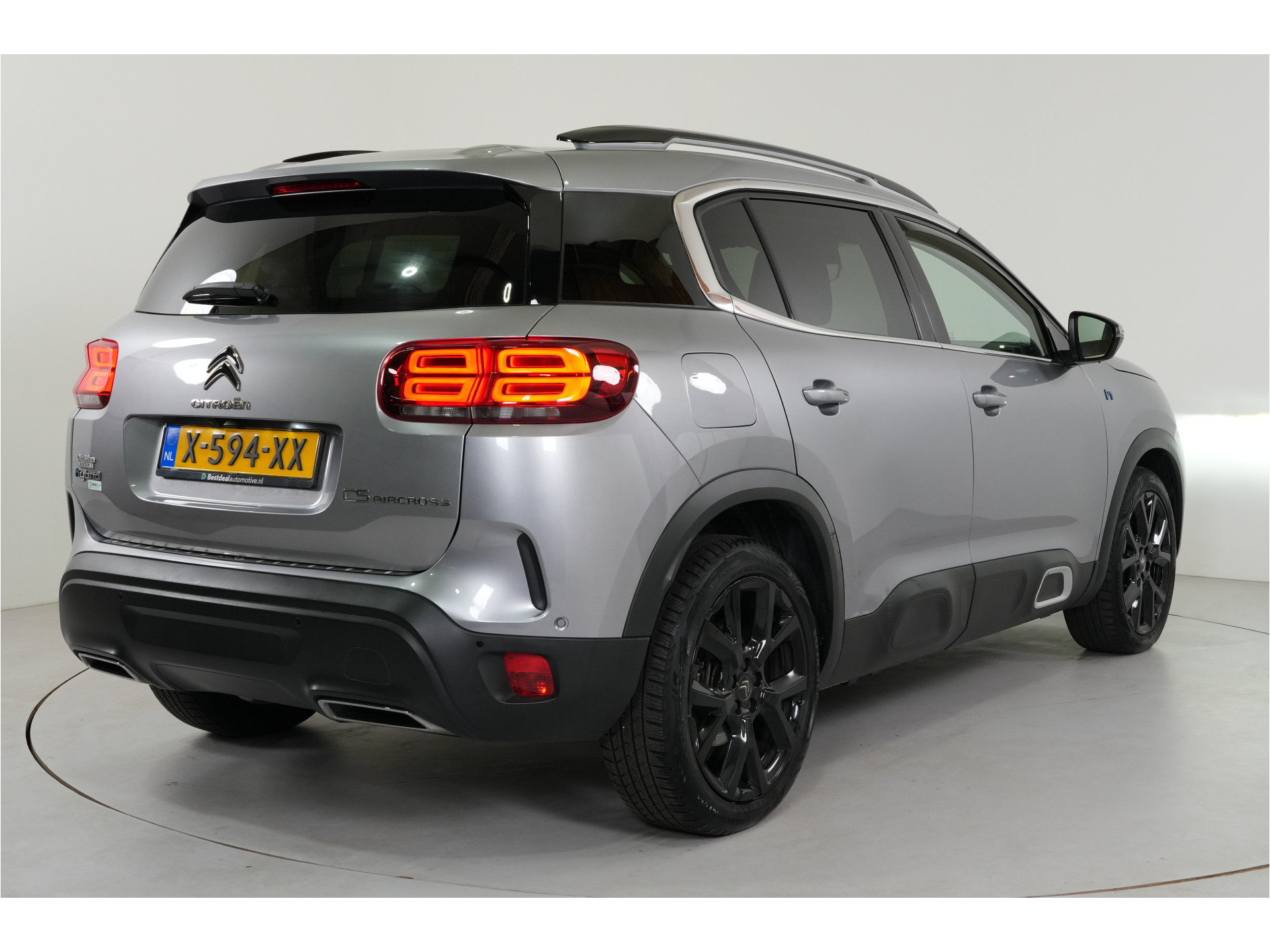 Citroën C5 Aircross 1.6 Shine 225 pk PHEV | SOH 95.5% | Pano | Leder | Massage | Adaptieve Cruise | El. stl. verst. | Inparkeer |