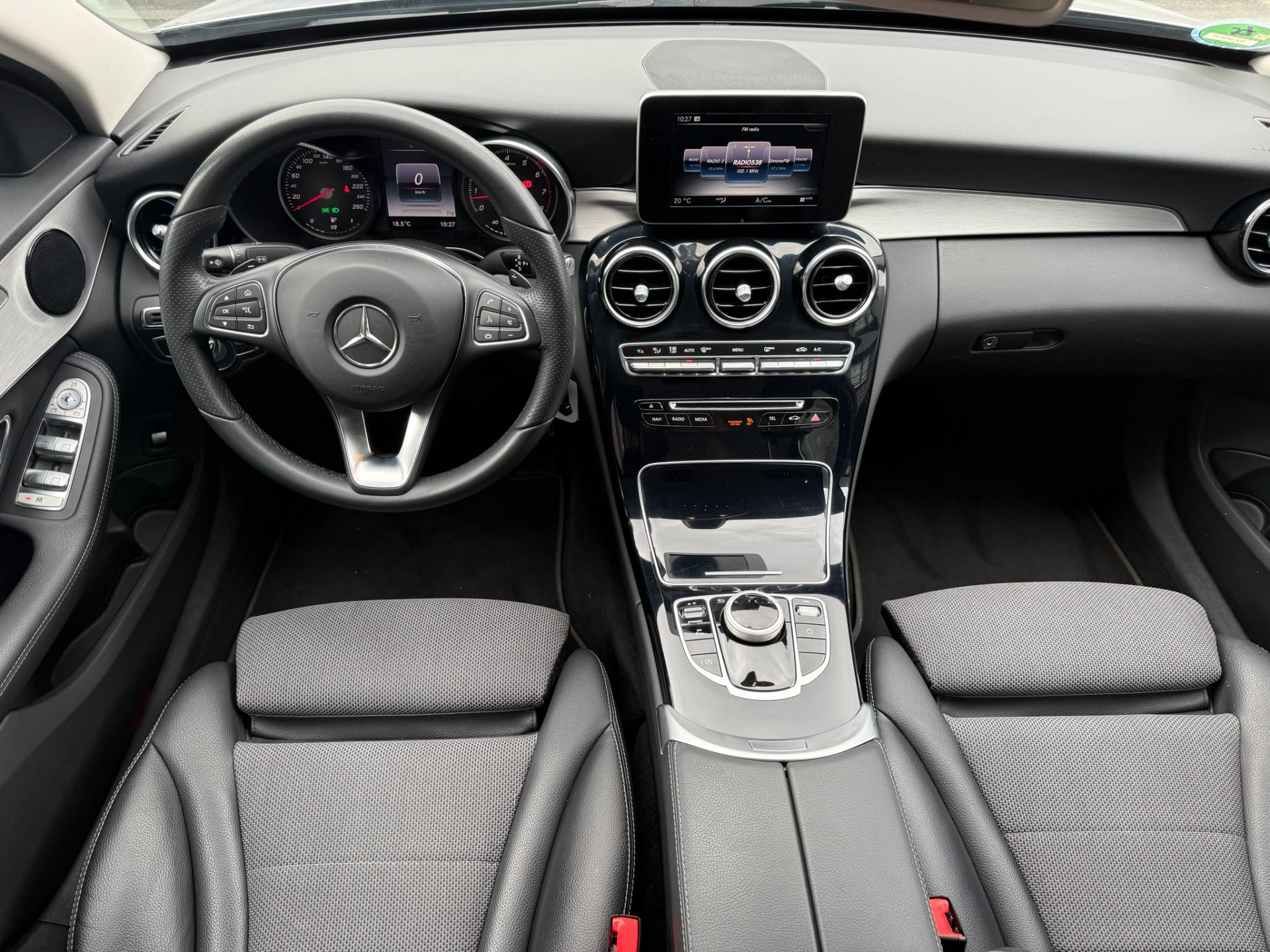 Mercedes-Benz C-klasse 180 Business Solution | 2E EIGENAAR |3/6/12MND GARANTIE | AUTOMAAT | CRUISE | LED | CAMERA | STOELVERW. | NAVI |