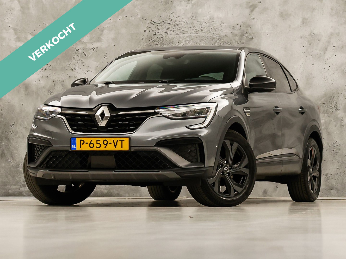 Renault Arkana 1.6 E-Tech Hybrid 145 R.S. Line 145Pk Automaat (VIRTUAL COCKPIT, APPLE CARPLAY, GROOT NAVI, STUUR/STOELVERWARMING, LEDER/ALCANTARA, CAMERA, ELEKTRISCHE SPORTSTOELEN, GETINT GLAS, ADAPTIVE CRUISE, KEYLESS, NIEUWSTAAT)