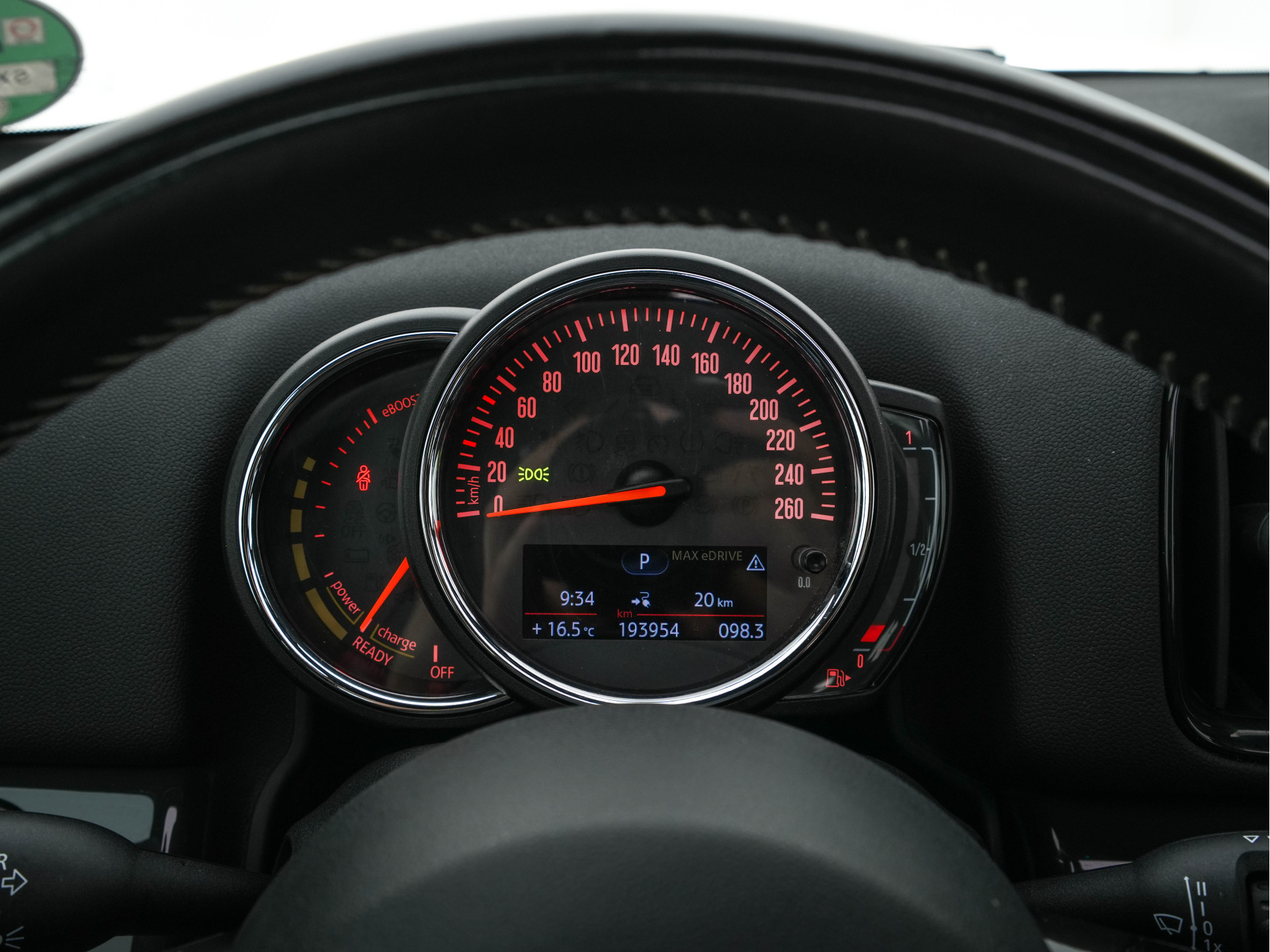 MINI Mini Countryman 2.0 Cooper S E ALL4 Chili Plug-In (INCL-BTW) Aut. *PANO | LEATHER-FABRIC | FULL-LED | SPORT-SEATS | KEYLESS | NAVI-FULLMAP | ECC | AMBIENT-LIGHT | PDC | CRUISE | 18''ALU*