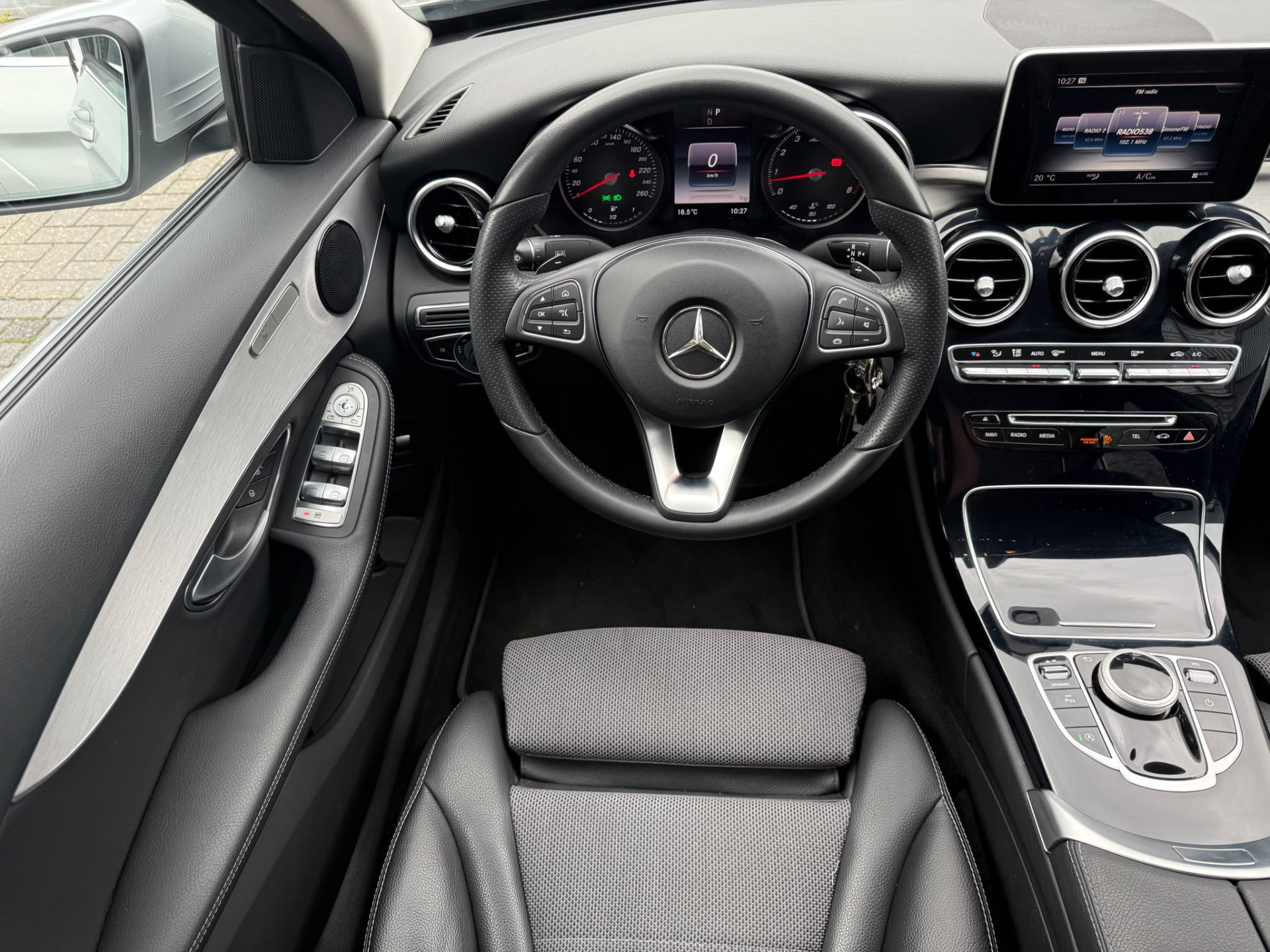 Mercedes-Benz C-klasse 180 Business Solution | 2E EIGENAAR |3/6/12MND GARANTIE | AUTOMAAT | CRUISE | LED | CAMERA | STOELVERW. | NAVI |