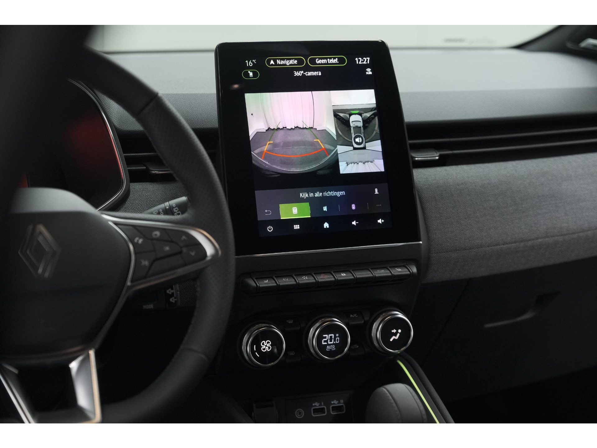 Renault Clio 1.6 E-Tech Full Hybrid 145 Techno | 360 Camera | Bose Audio | Stoelverwarming | 9.3 Inch Groot Scherm