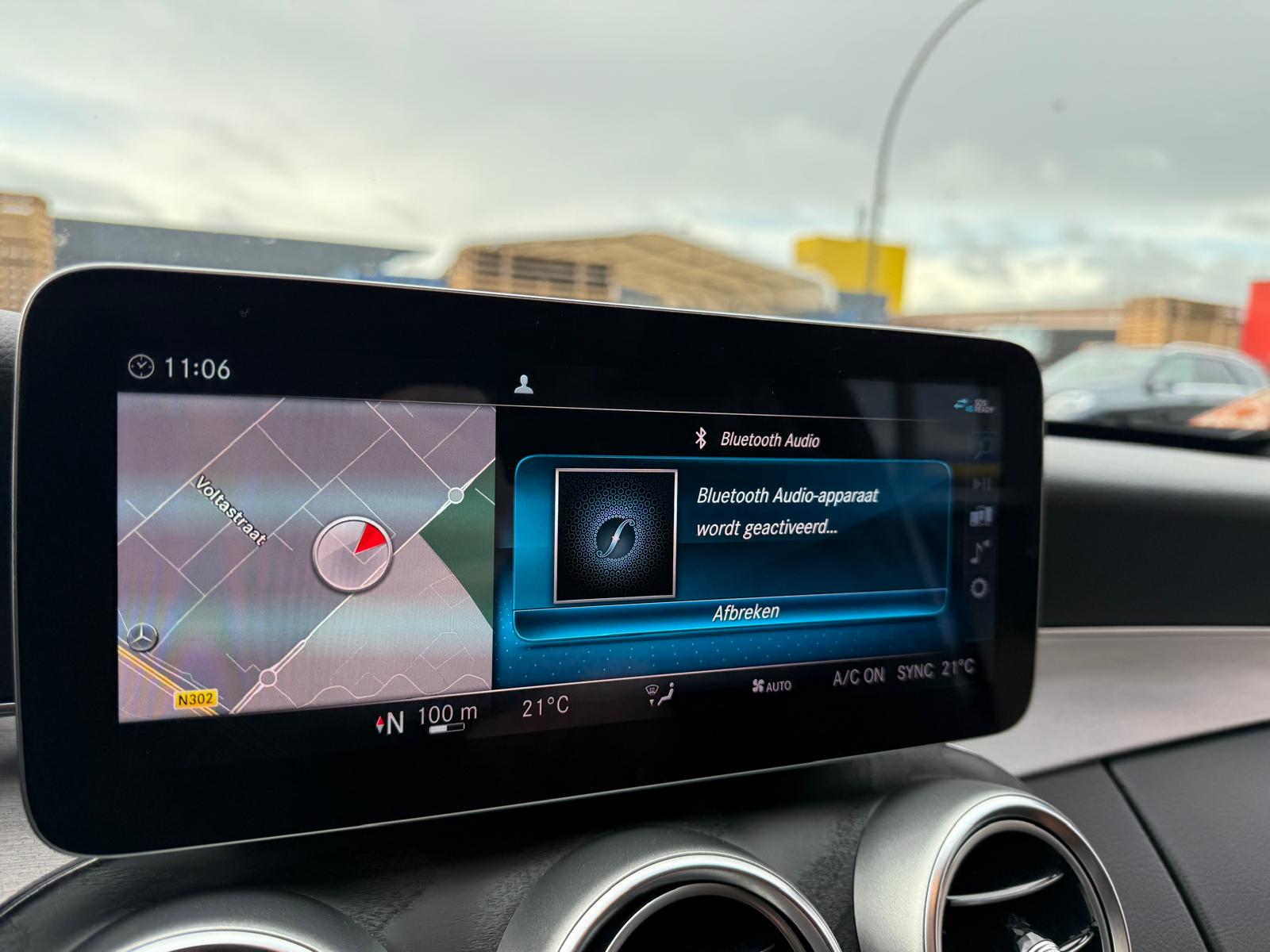 Mercedes-Benz C-klasse Estate 180 Business Solution AMG | 1E EIGENAAR | 3/6/12MND GARANTIE | DAB | LED | AUTOMAAT | LEDER | CRUISE | SFEERVERLICHTING |