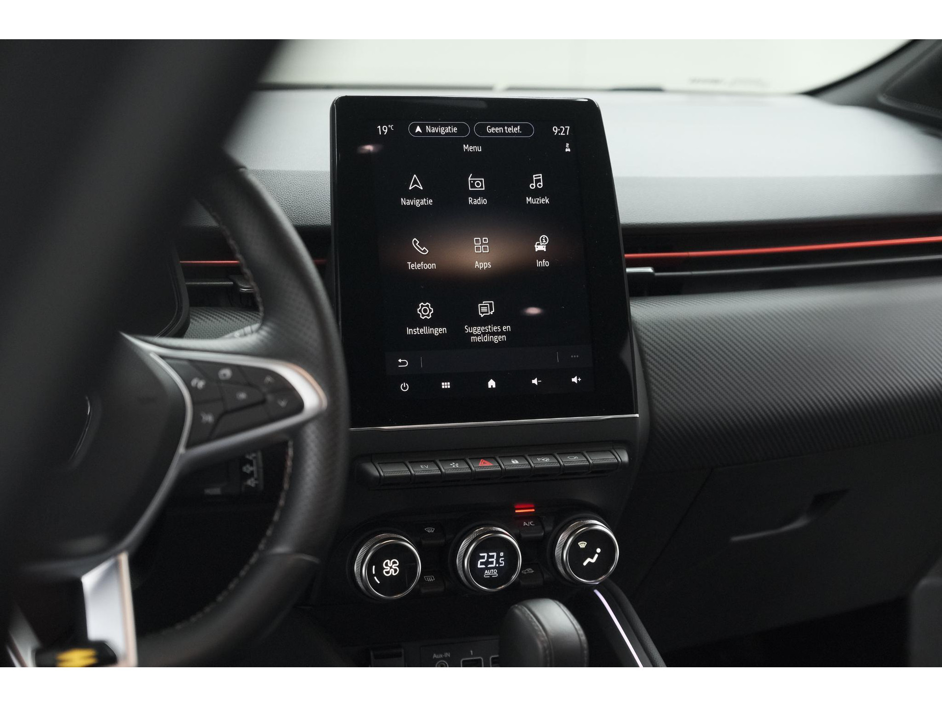 Renault Clio 1.6 E-Tech Hybrid 140 R.S. Line | 360 Camera | Apple Carplay | 9.3 Inch Groot Scherm | Sportstoelen