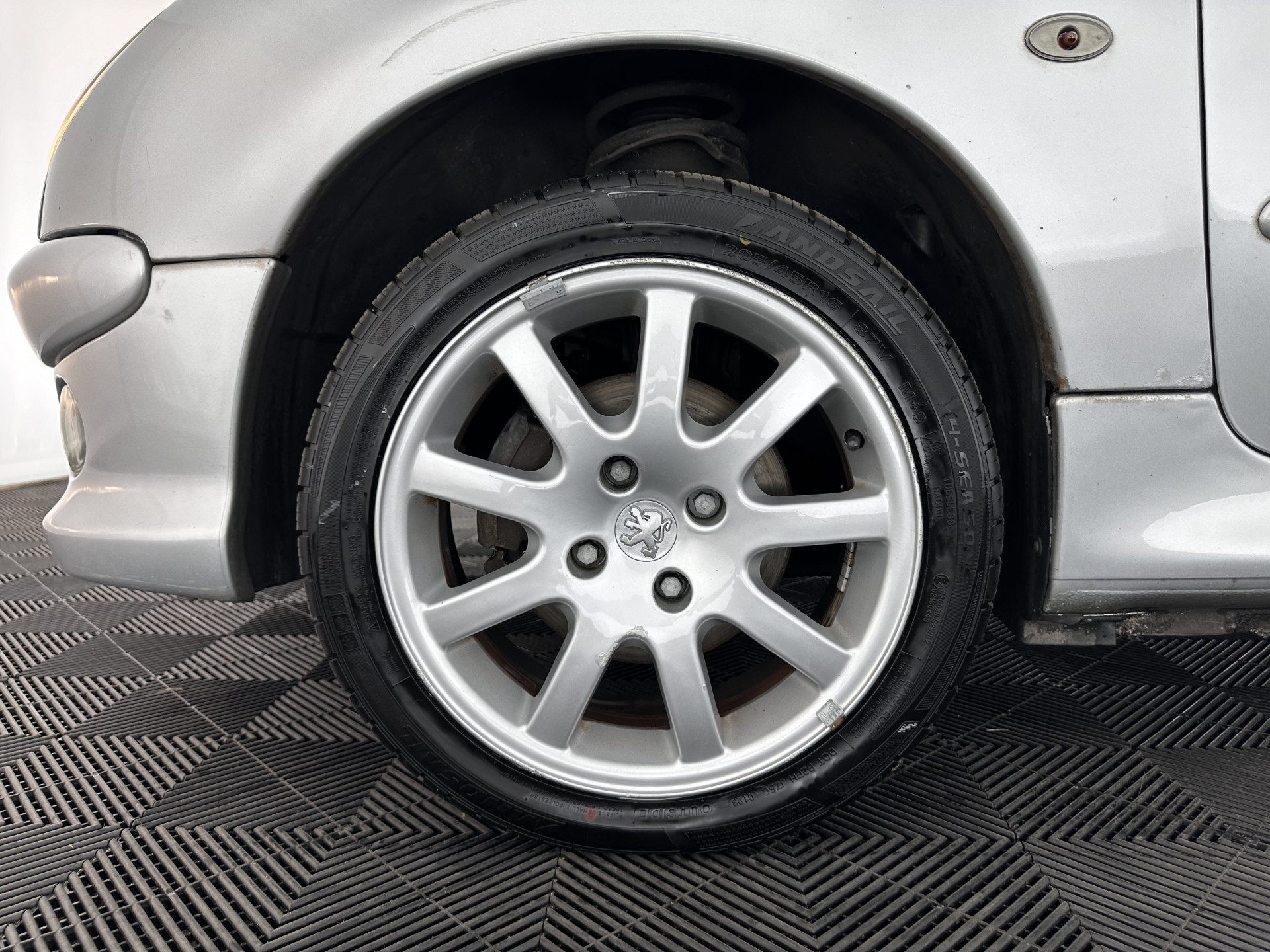 Peugeot 206 CC 1.6-16V *TWO-TONE-FULL-LEATHER | ECC | SPORT-SEATS |  RADIO-CD | 16"ALU*