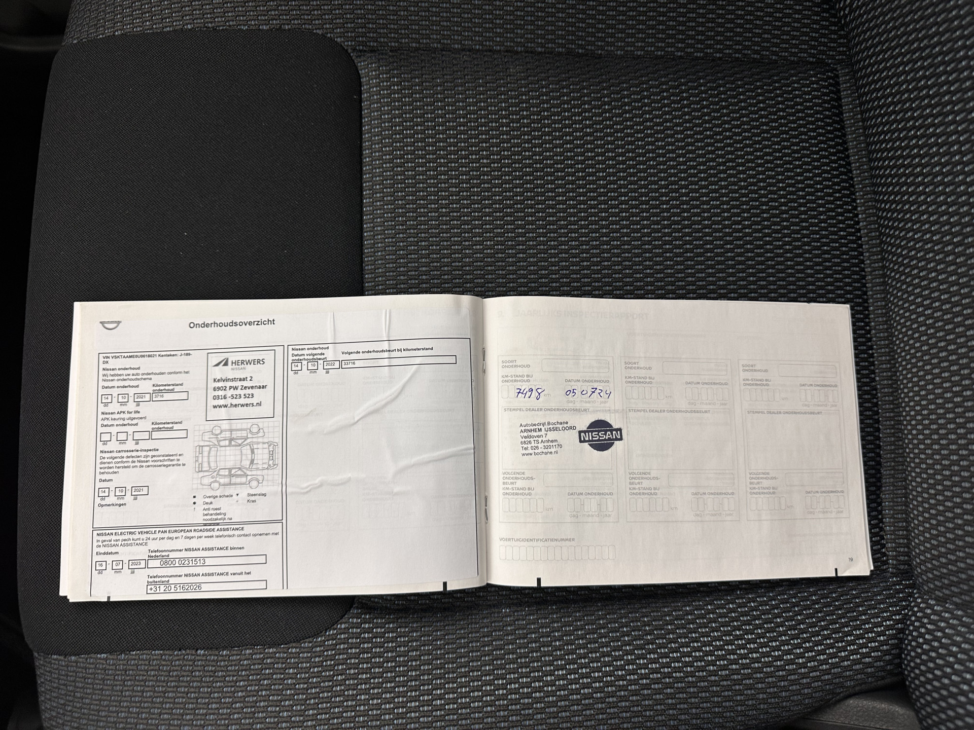 Nissan e-NV200 Evalia 40 kWh Connect Edition [ 7-Pers. ] {SOH-95%} (INCL-BTW) *NAVI-FULLMAP | CAMERA | HEATED-COMFORTSEATS | DAB | PRIVACYGLASS | ECC | CRUISE | 15''ALU*