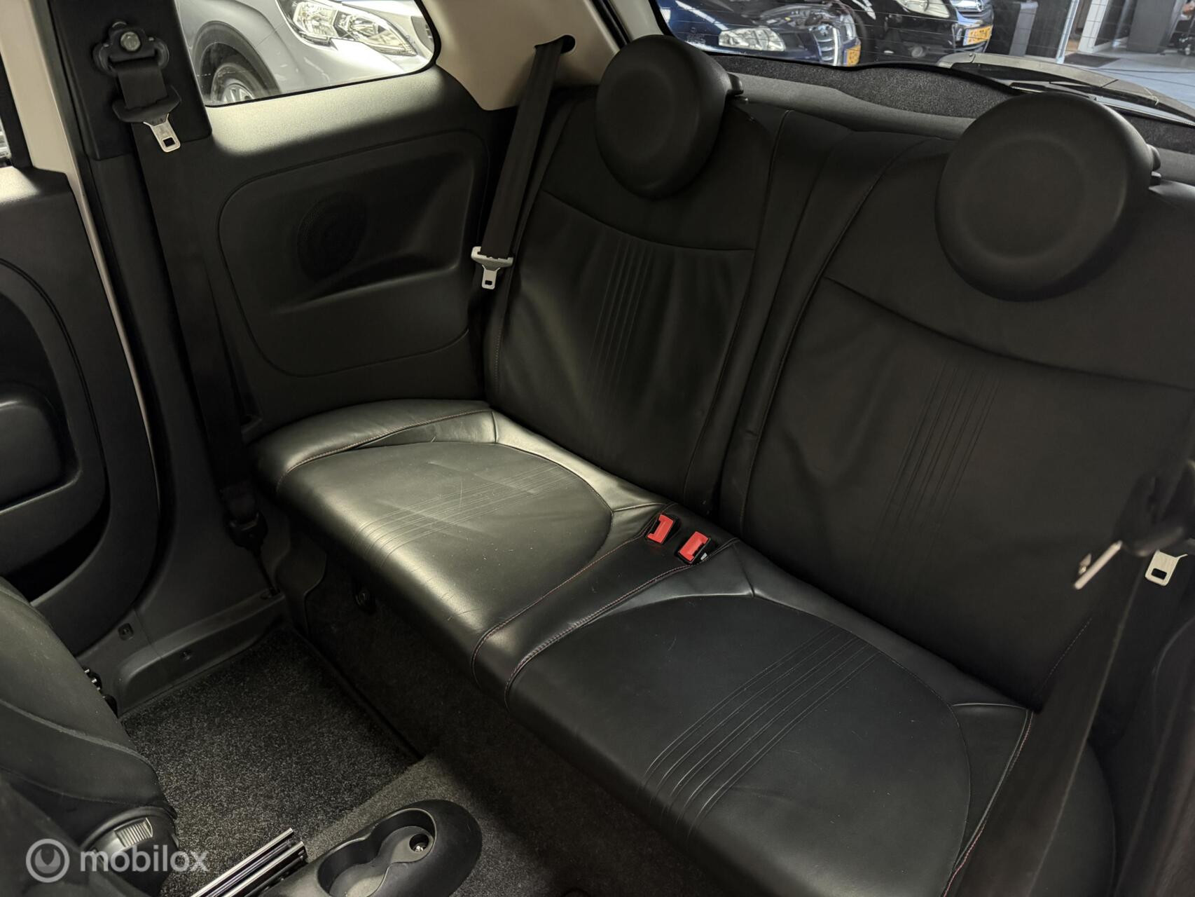 Fiat 500 1.2 Lounge|Automaat|Panodak|Leder|CarPlay|Abarth Look