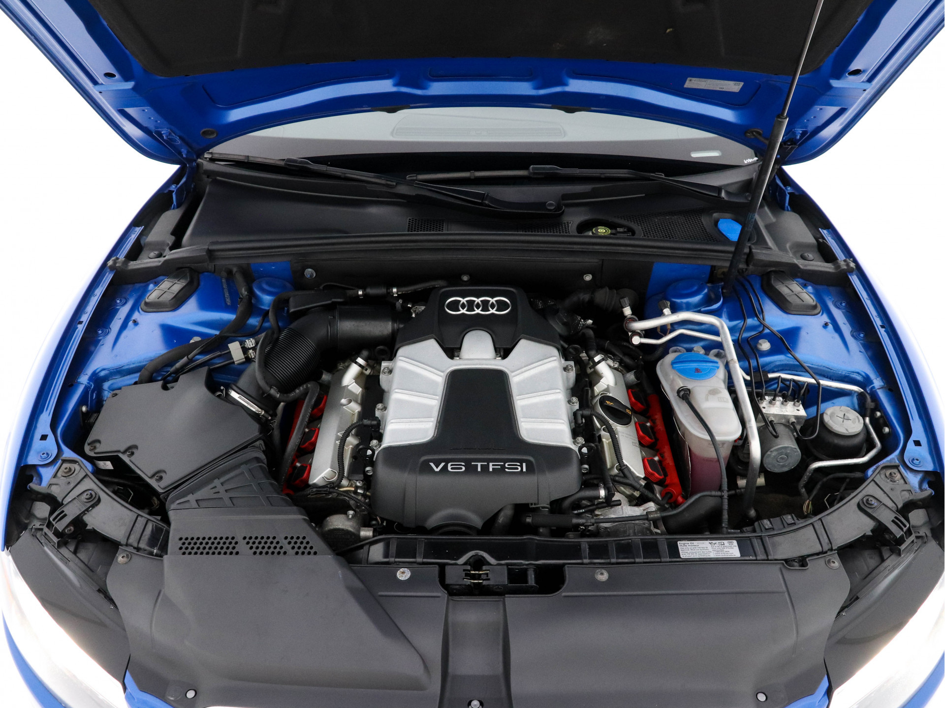 Audi S5 Cabriolet 3.0 TFSI Quattro Aut. *LEATHER | BI-XENON | NAVI-FULLMAP | BANG/OLUFSEN-AUDIO | PDC | ECC | CRUISE | CAMERA | SHIFT-PADDLES | MEMORY-PACK | HAEATED/VENTILATED-SPORTSEATS | AIRSCARF | CARBON-INLAY | KEY