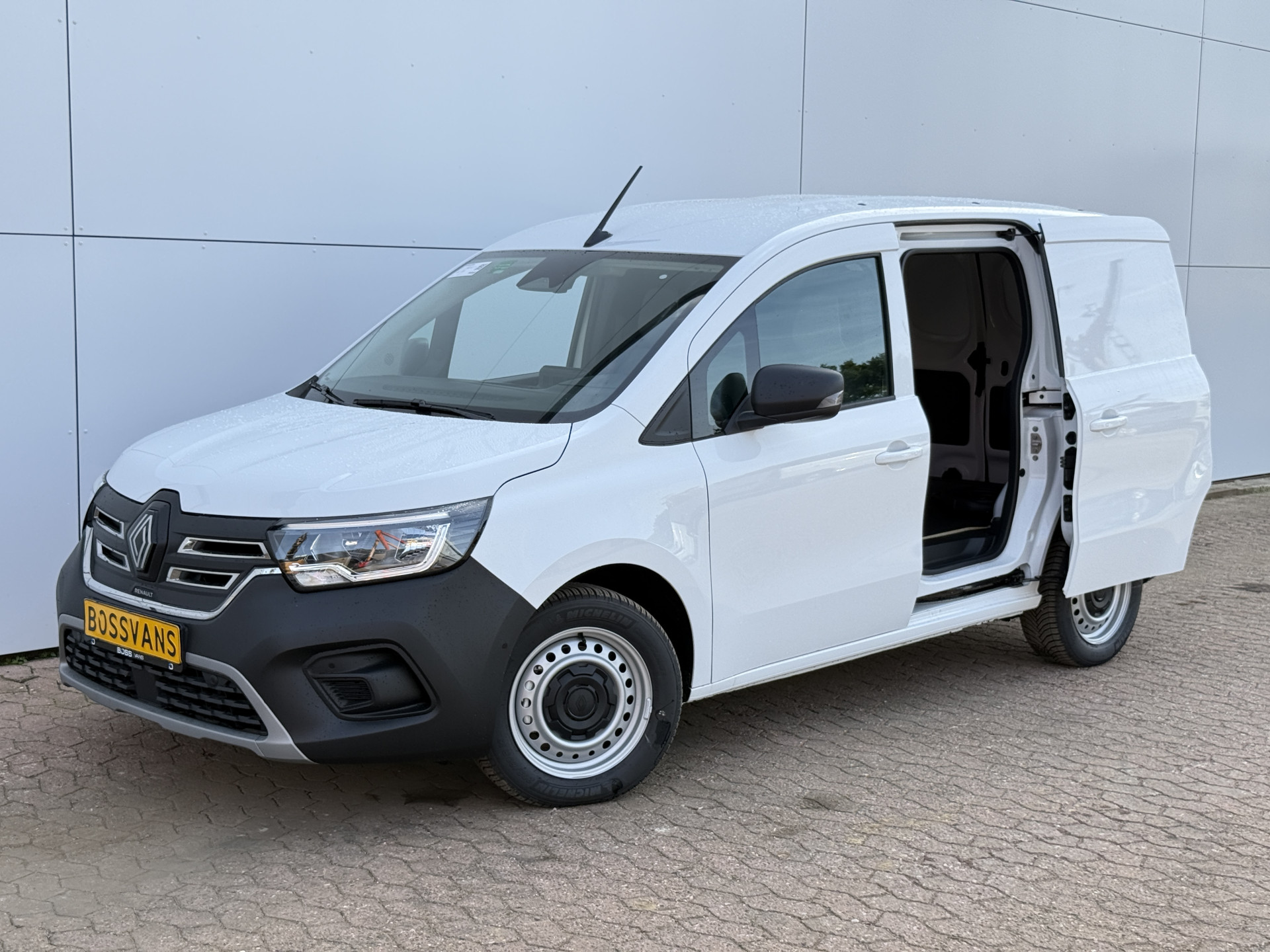 Renault Kangoo e-Tech 45kWh 122PK Nieuw! Elektrisch 300km WLTP Dubbele Schuifdeur LED Airco Carplay Cruise Control Camera Parkeersensoren v+a