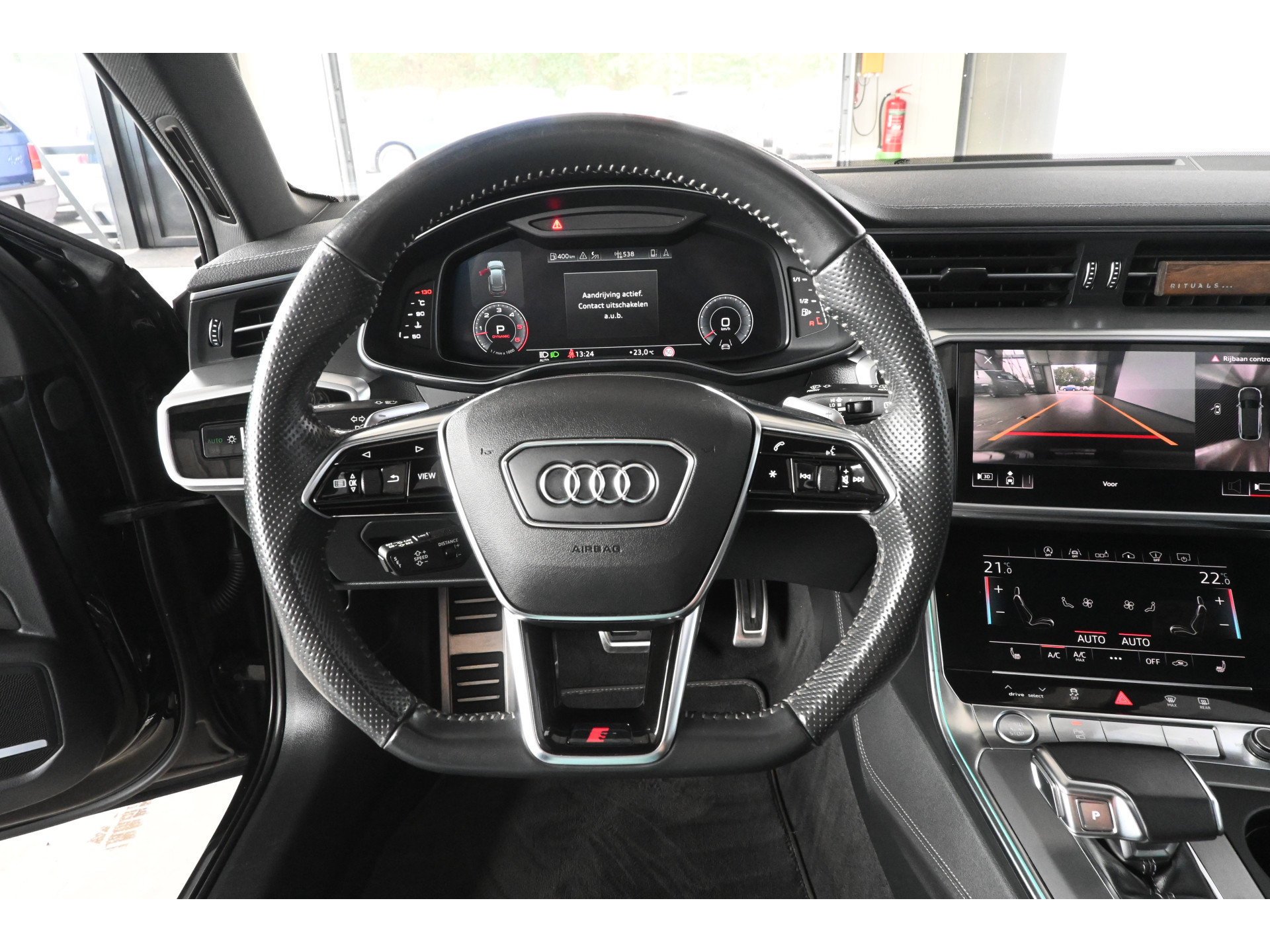 Audi A6 Avant 50 TDI quattro Design S-Line Maxton pakket Pano Matrix LED Luchtvering Virtual Head-Up 21 inch VOLL Rijklaarprijs! Inruil Mogelijk!