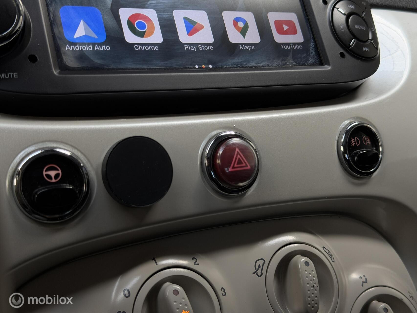 Fiat 500 1.2 Lounge|Automaat|Panodak|Leder|CarPlay|Abarth Look