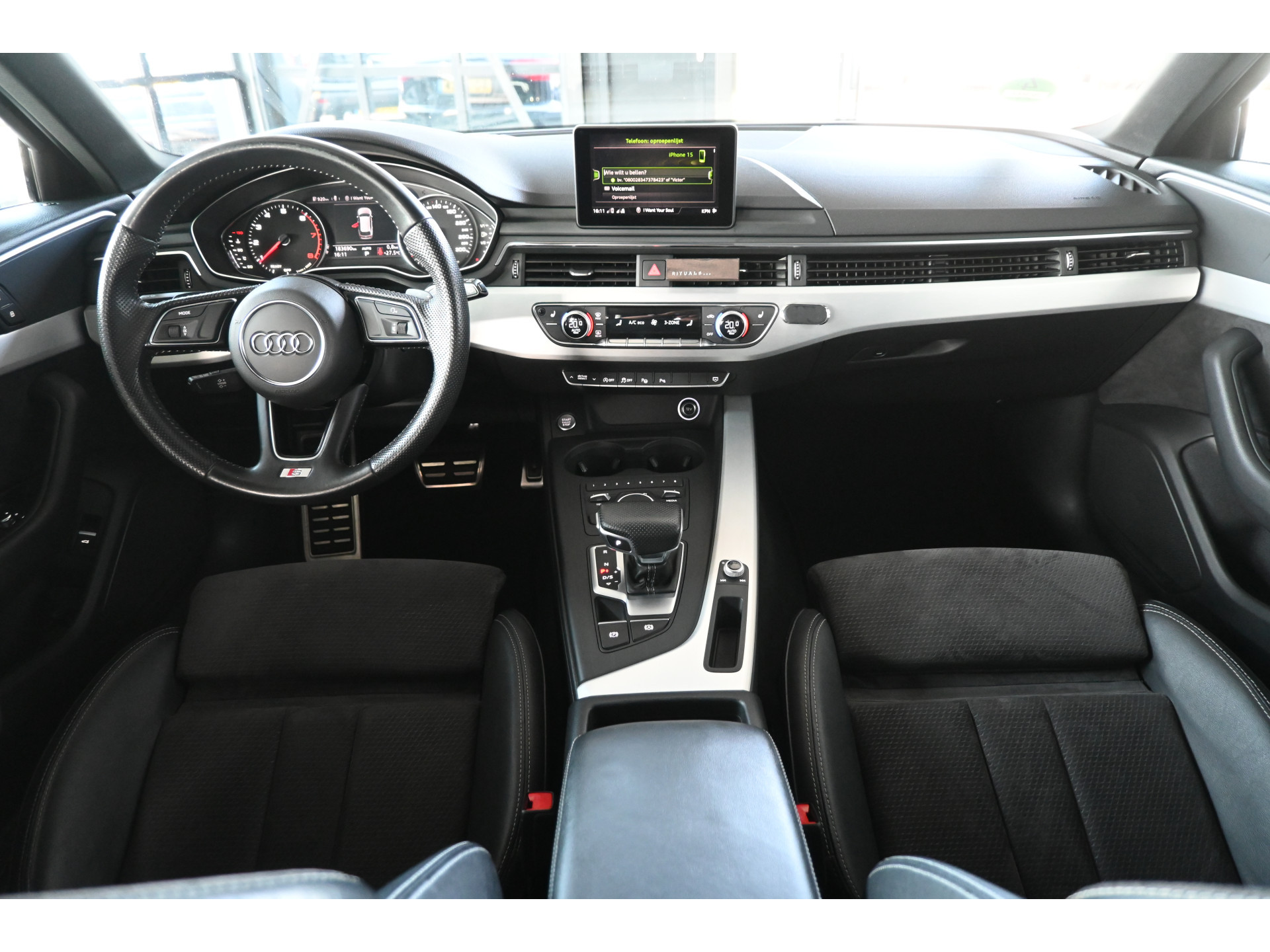Audi A4 Avant 1.4 TFSI Sport S line edition Nap! Automaat Clima Navigatie Cruise LED Stoelverwarming Goed Onderhouden! Inruil Mogelijk!