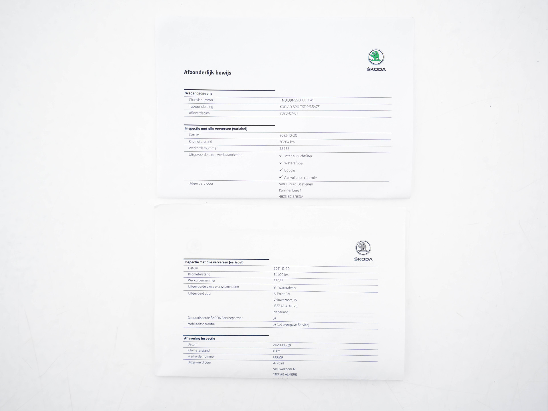 ŠKODA Kodiaq 1.5 TSI Sportline Business (INCL-BTW) Aut. *PANO | LEATHER-MICROFIBRE | FULL-LED | MEMORY-PACK | DIGI-COCKPIT | NAVI-FULLMAP | CAMERA | DAB+ | AMBIENT-LIGHT | KEYLESS | DAB+ | CARPLAY | PRIVACY-GLASS | 20"ALU*