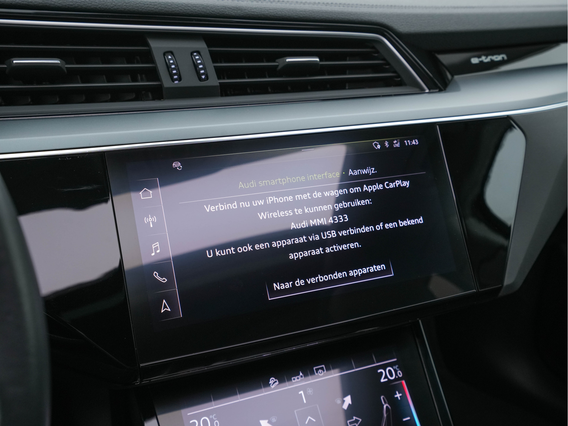 Audi e-tron 50 Quattro Advanced Launch-Edition-Plus [ 3-Fase ] (INCL-BTW) *PANO | DIGI-COCKPIT | LUXURY-LEATHER | FULL-LED | MEMORY-PACK |  KEYLESS | NAVI-FULLMAP | TOWBAR | SHIFT-PADDLES | COMFORT-SEATS | 20"ALU*