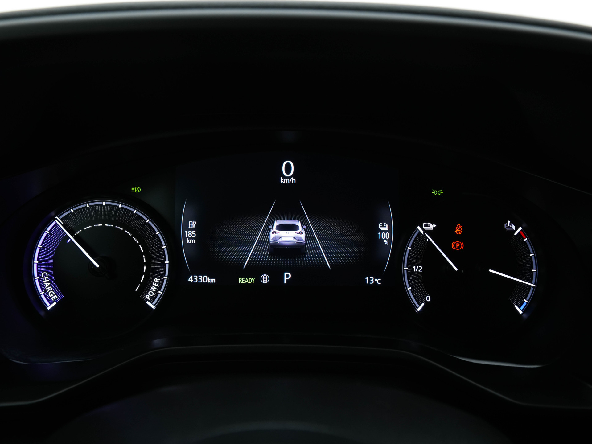 Mazda MX-30 e-SkyActiv EV 145 Advantage 36 kWh ( Fase-3 ) {SOH-100%} Aut. *HEAD-UP | ADAPTIVE-CRUISE | BLIND-SPOT | FULL-LED | HEATED-COMFORTSEATS | CAMERA | KEYLESS | DAB+ | DIGI-COCKPIT | SHIFT-PADDLES | NAVI-FULLMAP | ECC | PRIVACY-GLASS | PDC | 18''AL