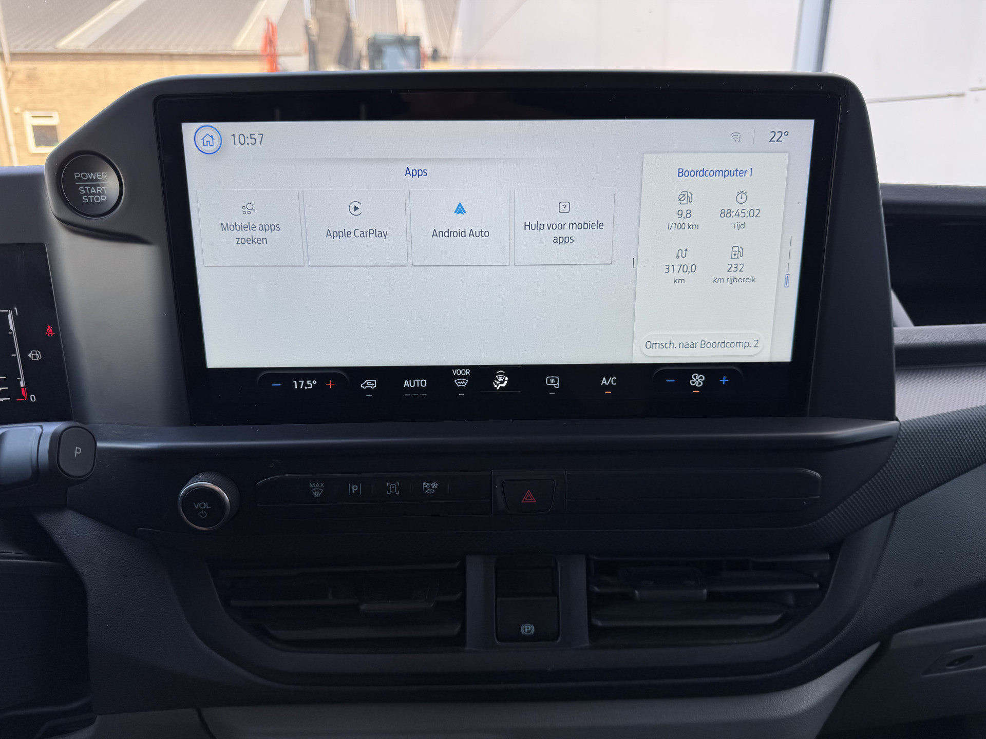 Ford Transit Custom 2.0 TDCI 140PK AWD Automaat L1 4x4 4WD LED Airco Carplay Camera Navigatie Parkeersensoren v+a Vierwielaandrijving